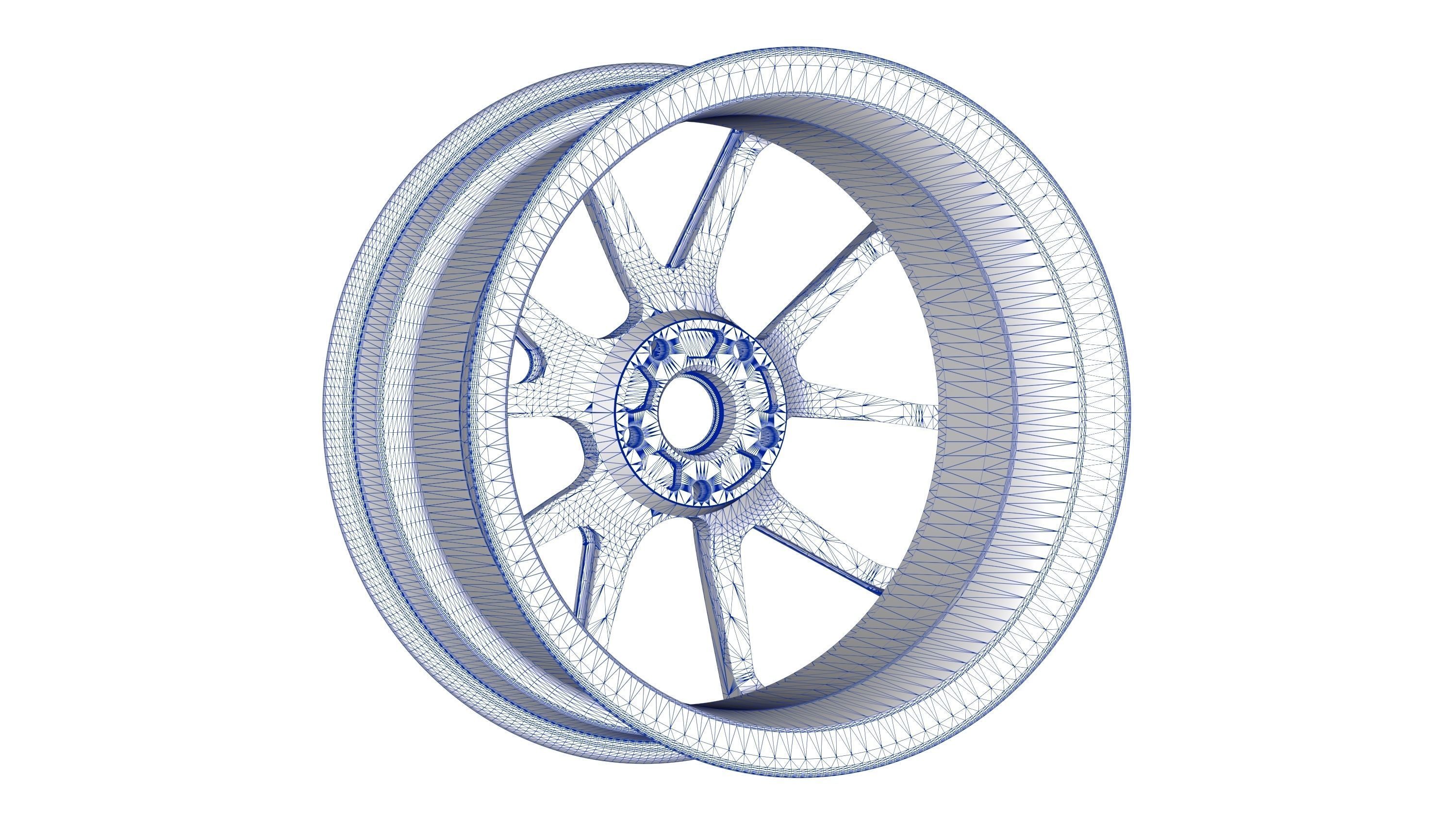 Apex VS-5RS Wheels 3D model_12