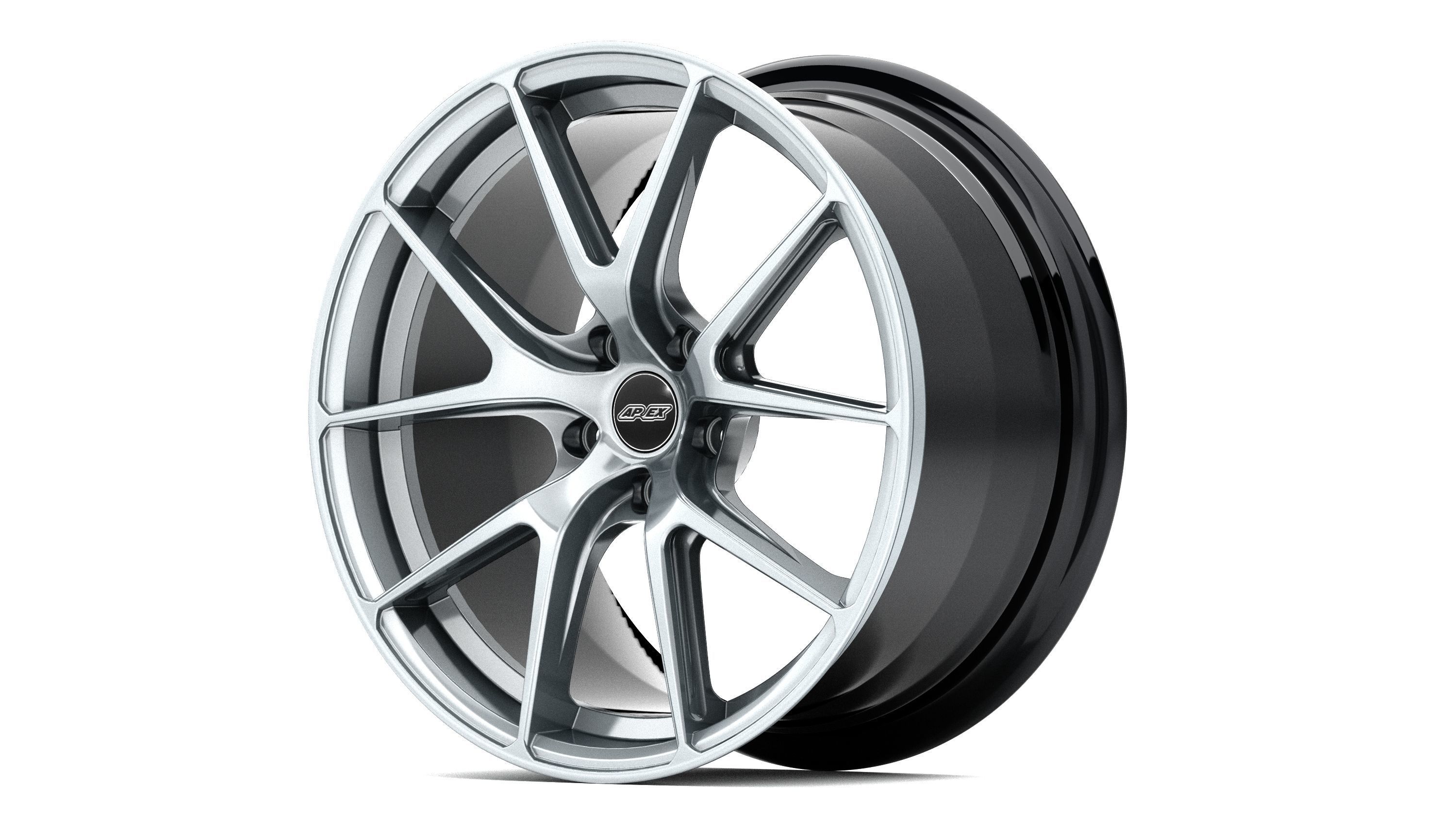 Apex VS-5RS Wheels 3D model_1