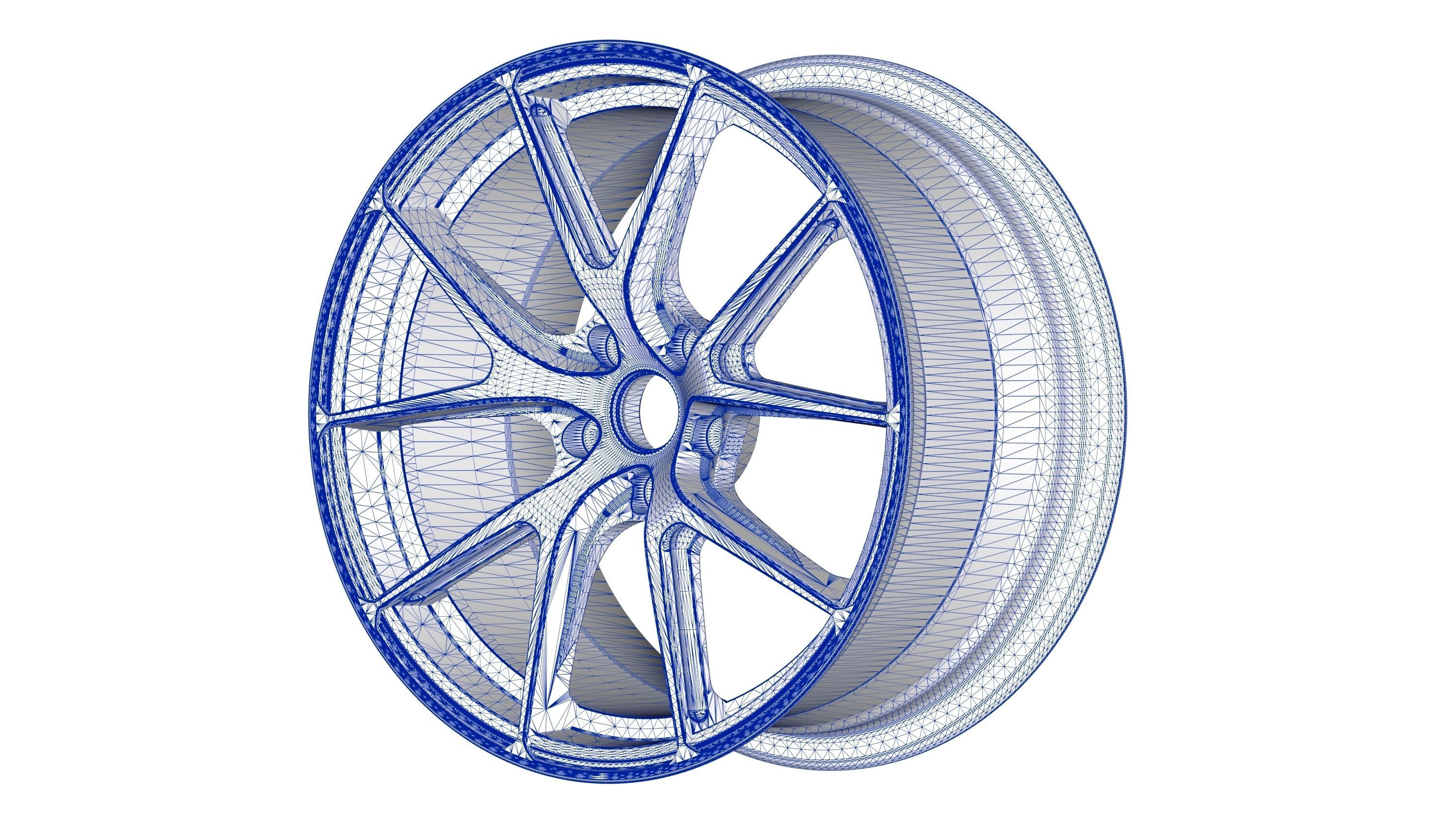 Apex VS-5RS Wheels 3D model_11