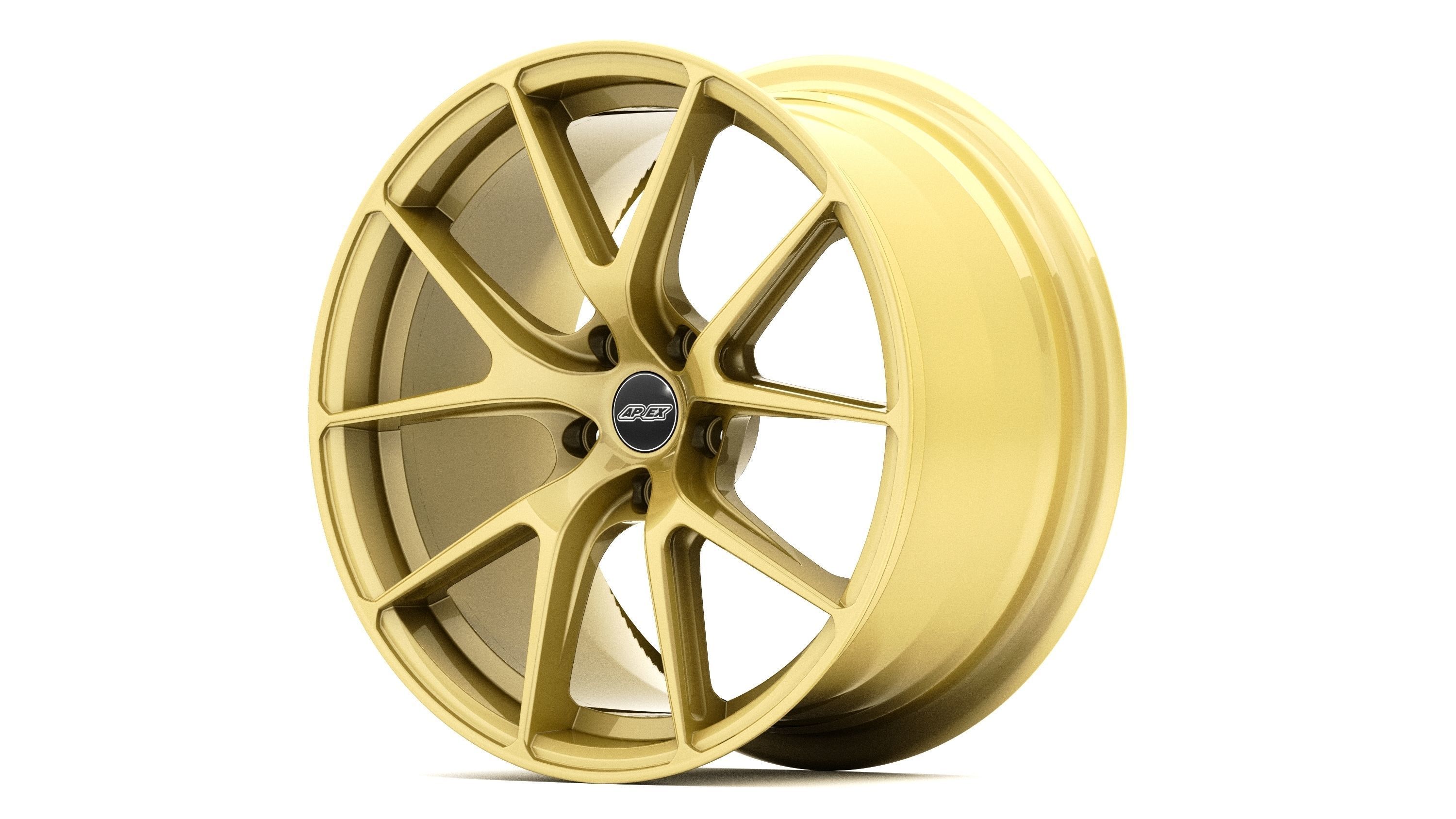 Apex VS-5RS Wheels 3D model_3