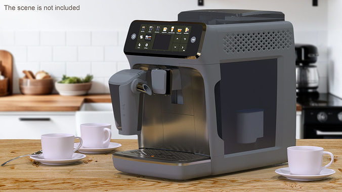 Automatic Espresso Machine Grey 3D model