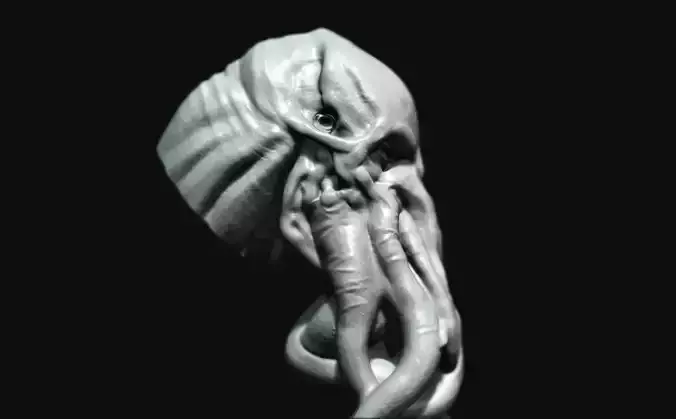 Cthulhu head