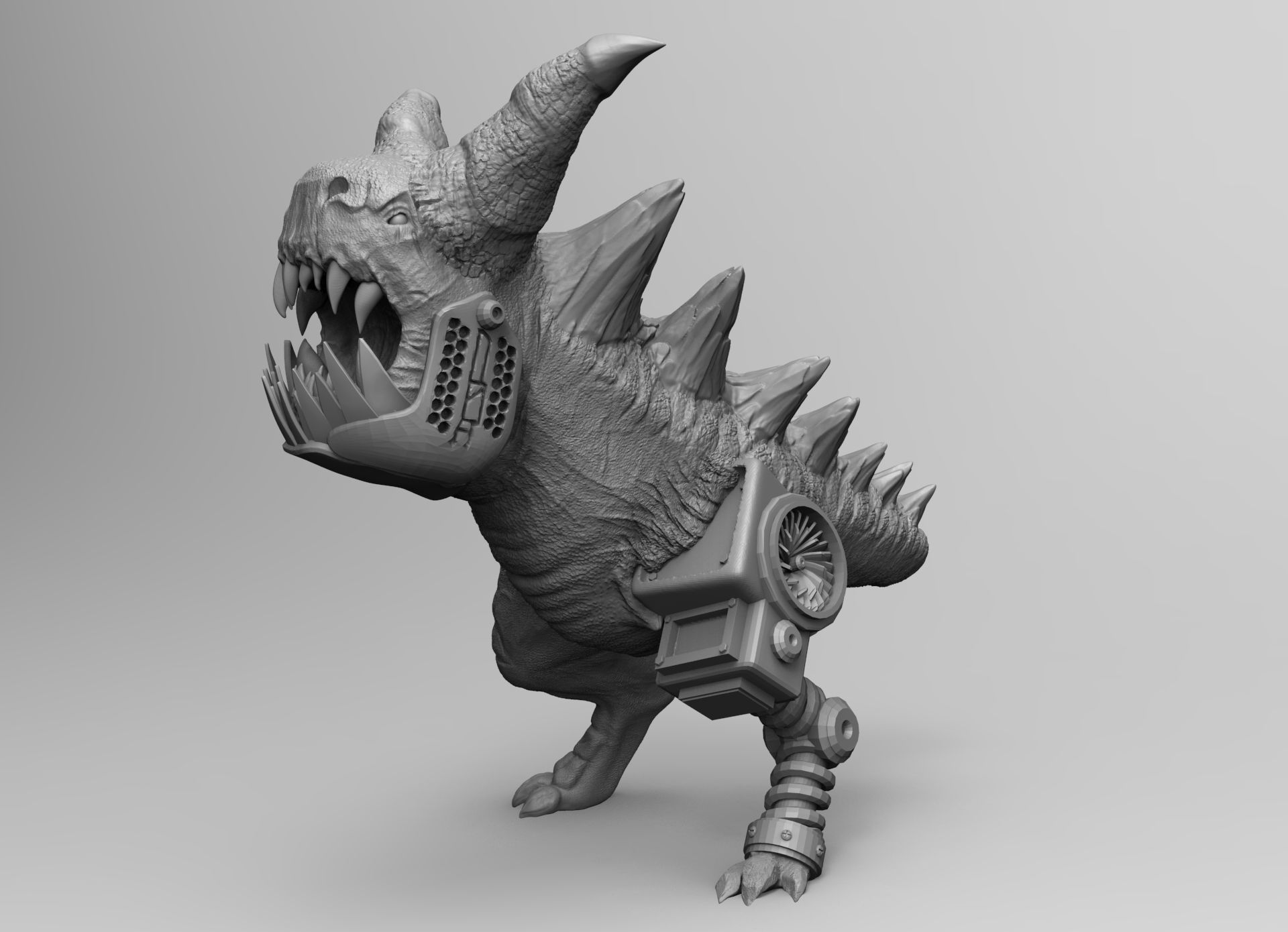 GARRAPATO PRINTING 3D WARHAMMER 40K ORKS 3D print model_2