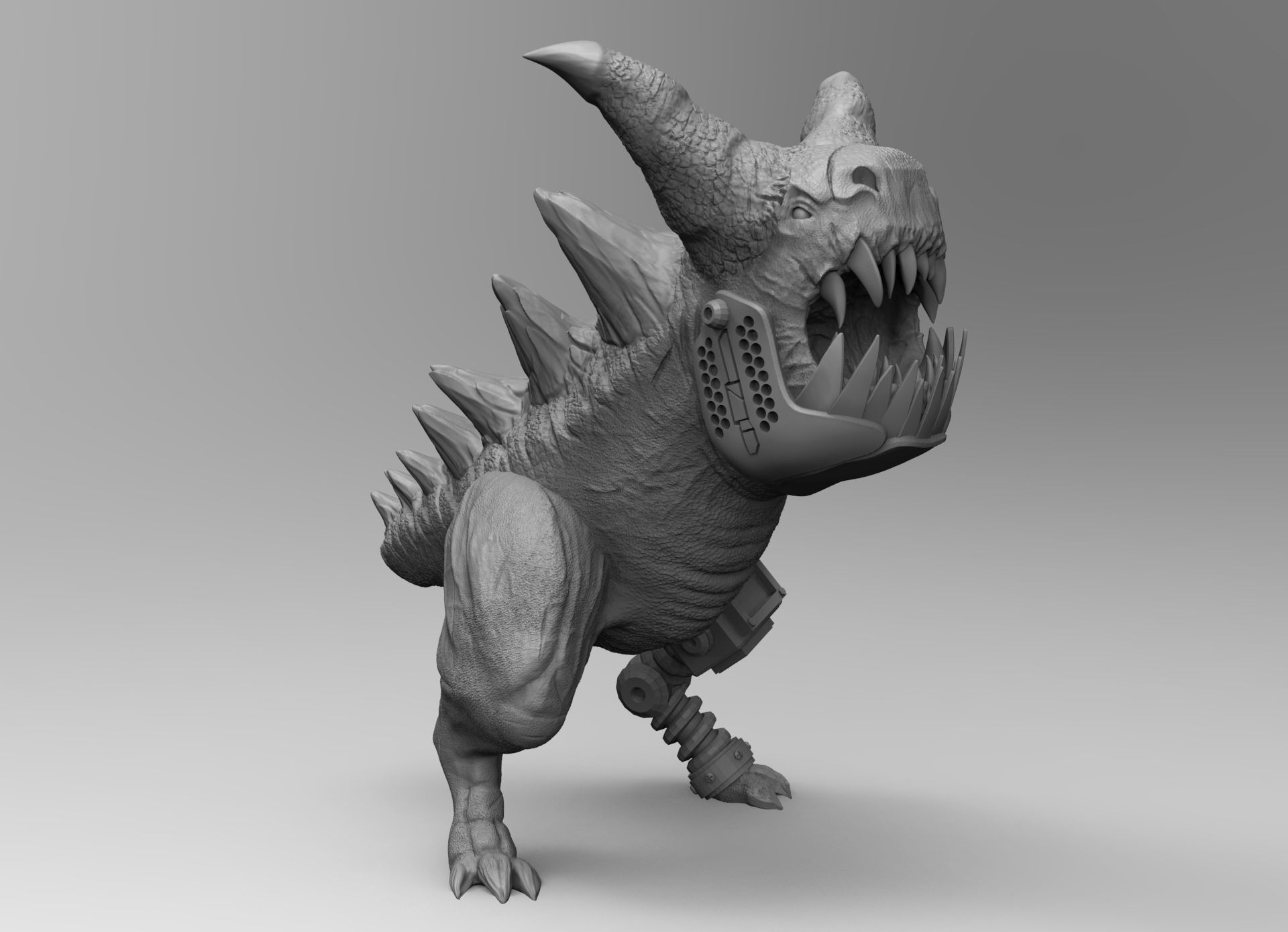 GARRAPATO PRINTING 3D WARHAMMER 40K ORKS 3D print model_10