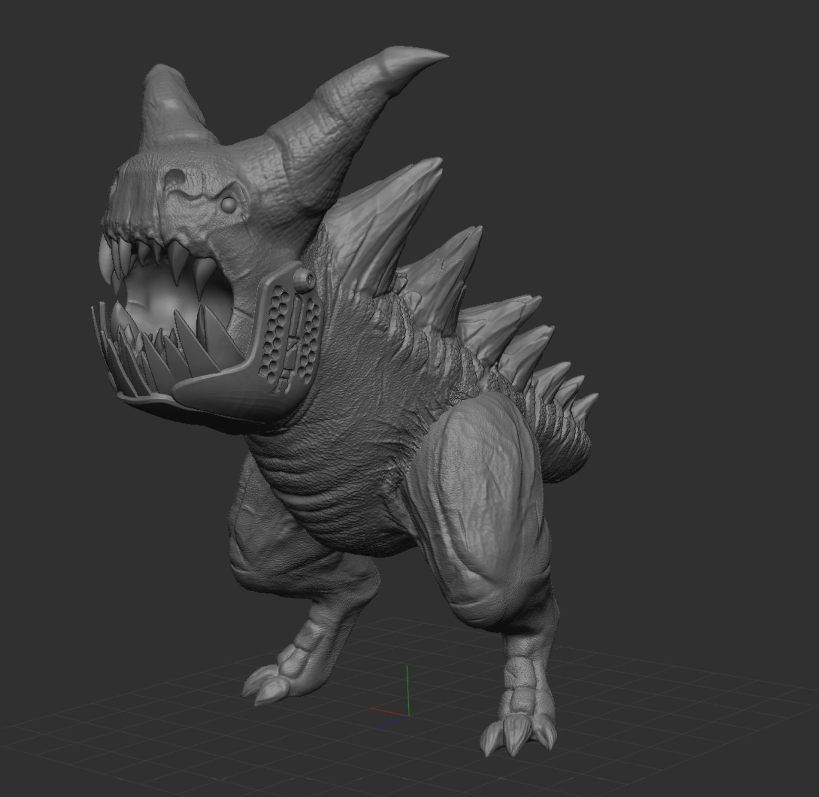 GARRAPATO PRINTING 3D WARHAMMER 40K ORKS 3D print model_3