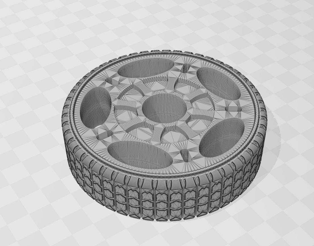 Multipurpose Wheel 2  The Ultimate Wheel for Autonomous Vehicles 3D print model_5