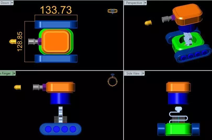 Tank toy for kids 3D print model_0