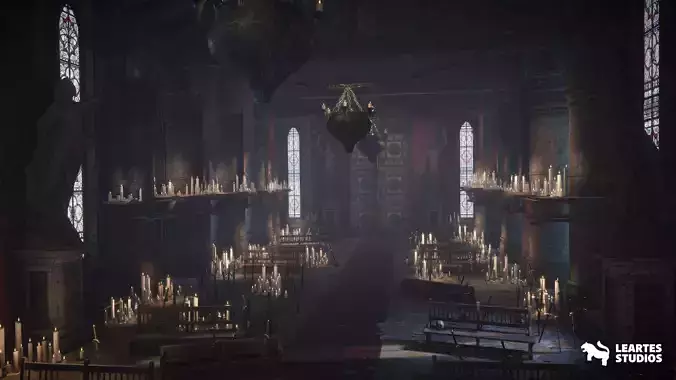 Soulslike Throne Room