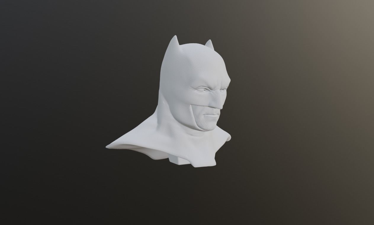 BVS Batman Cowl 3D print model_2