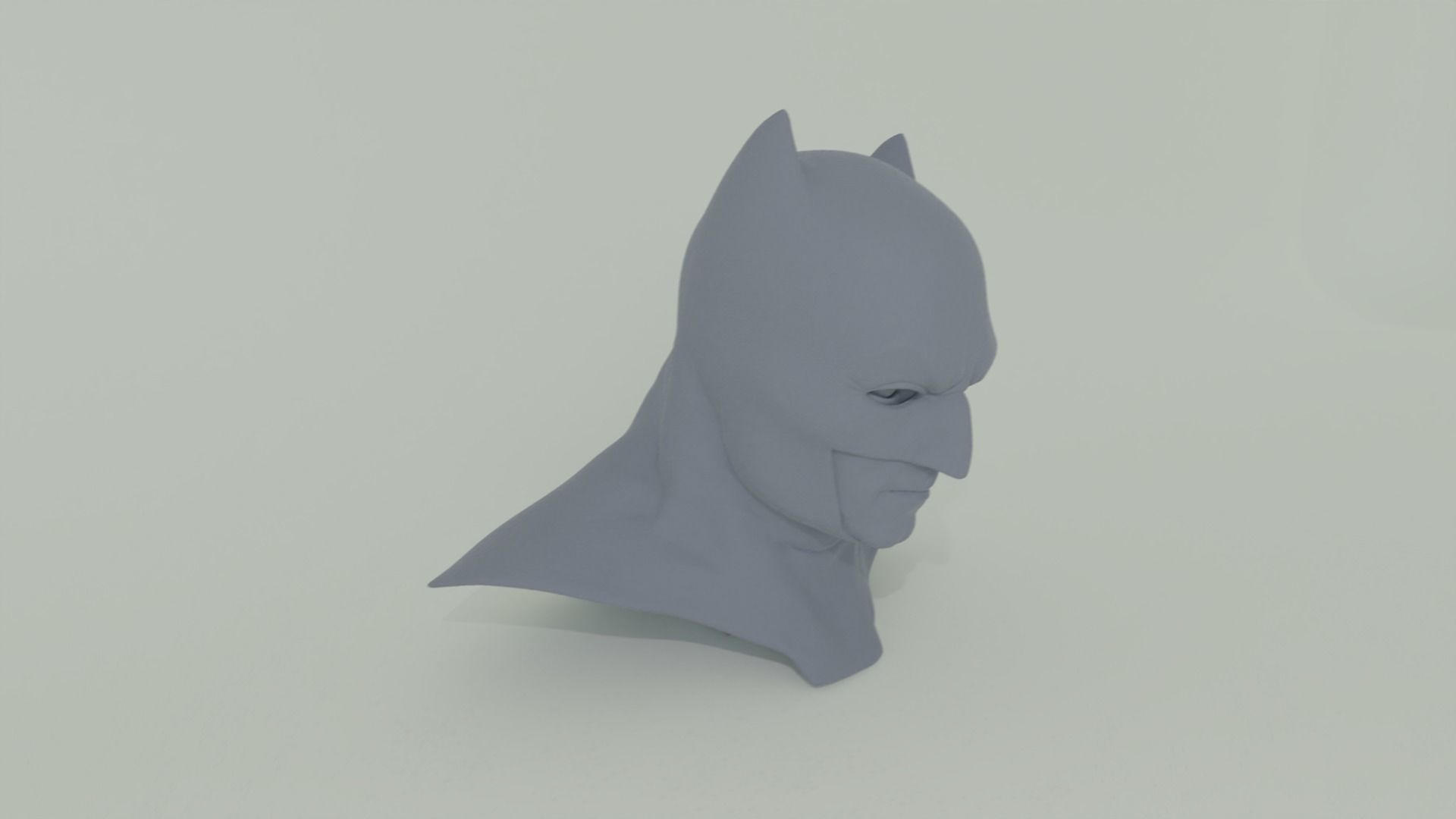 BVS Batman Cowl 3D print model_4