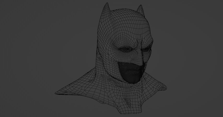 BVS Batman Cowl 3D print model_6