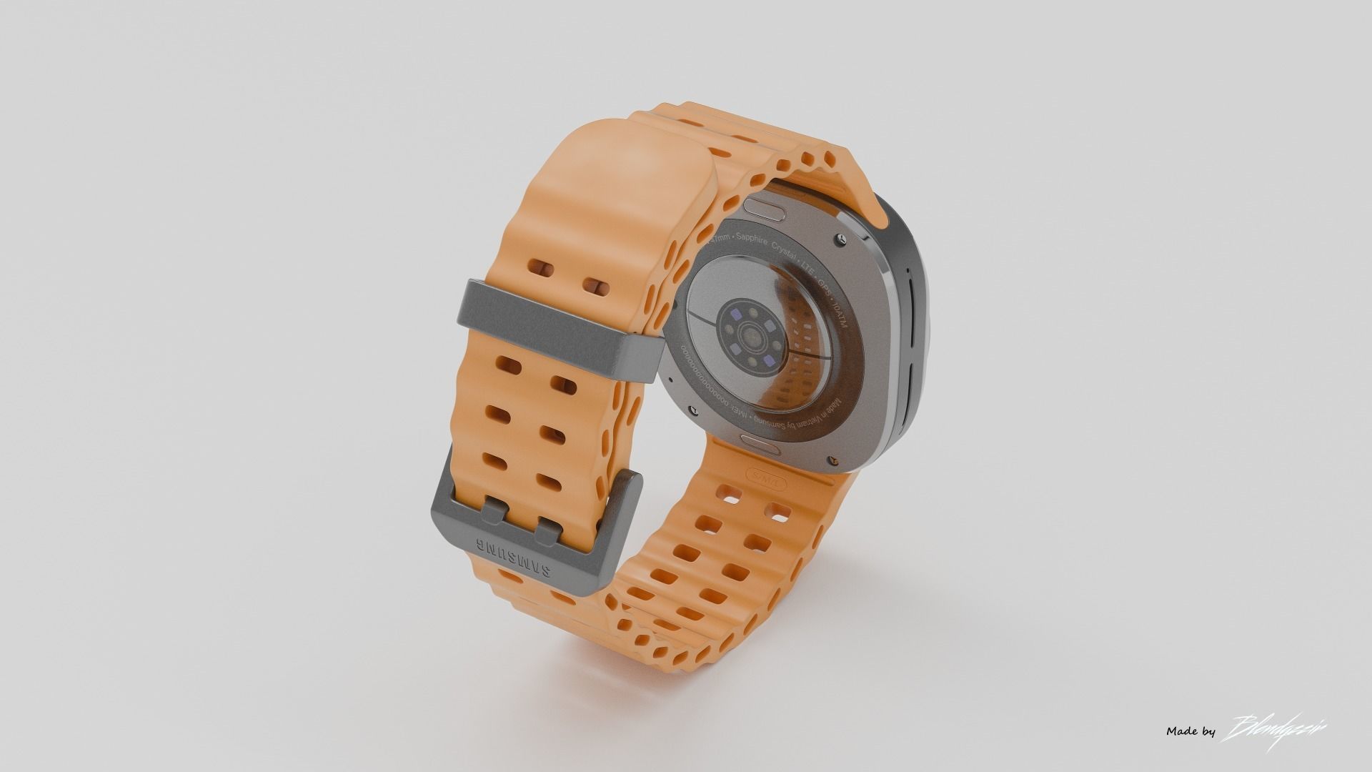 SAMSUNG GALAXY WATCH ULTRA 3D model_9
