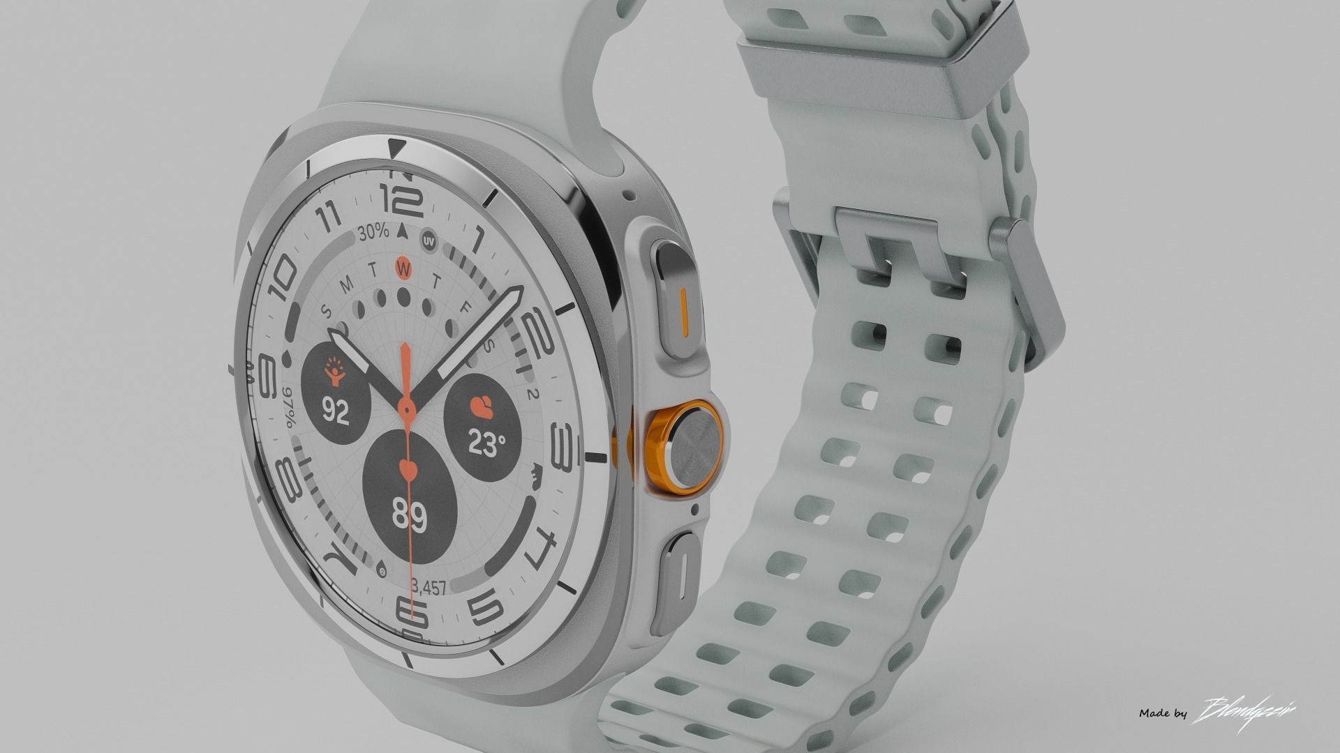 SAMSUNG GALAXY WATCH ULTRA 3D model_12