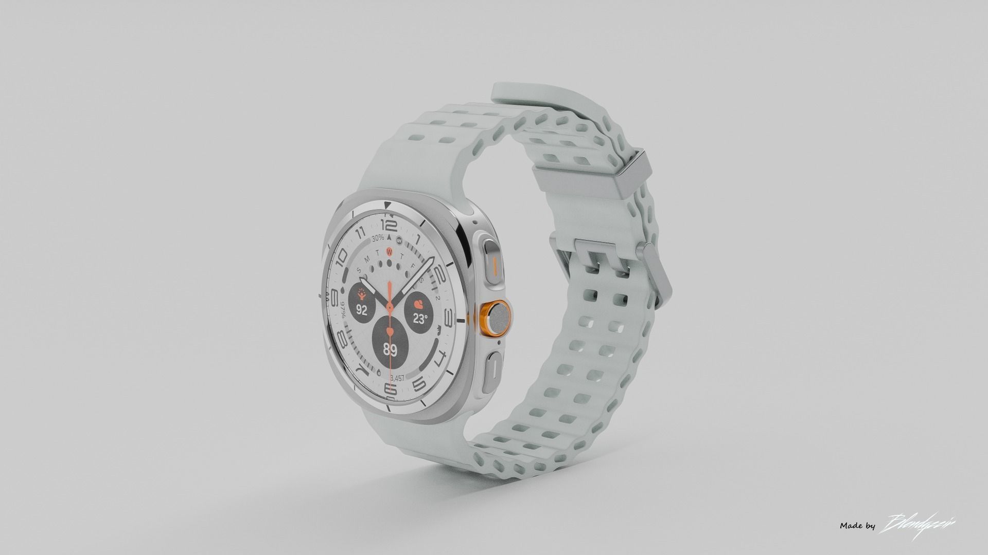 SAMSUNG GALAXY WATCH ULTRA 3D model_10