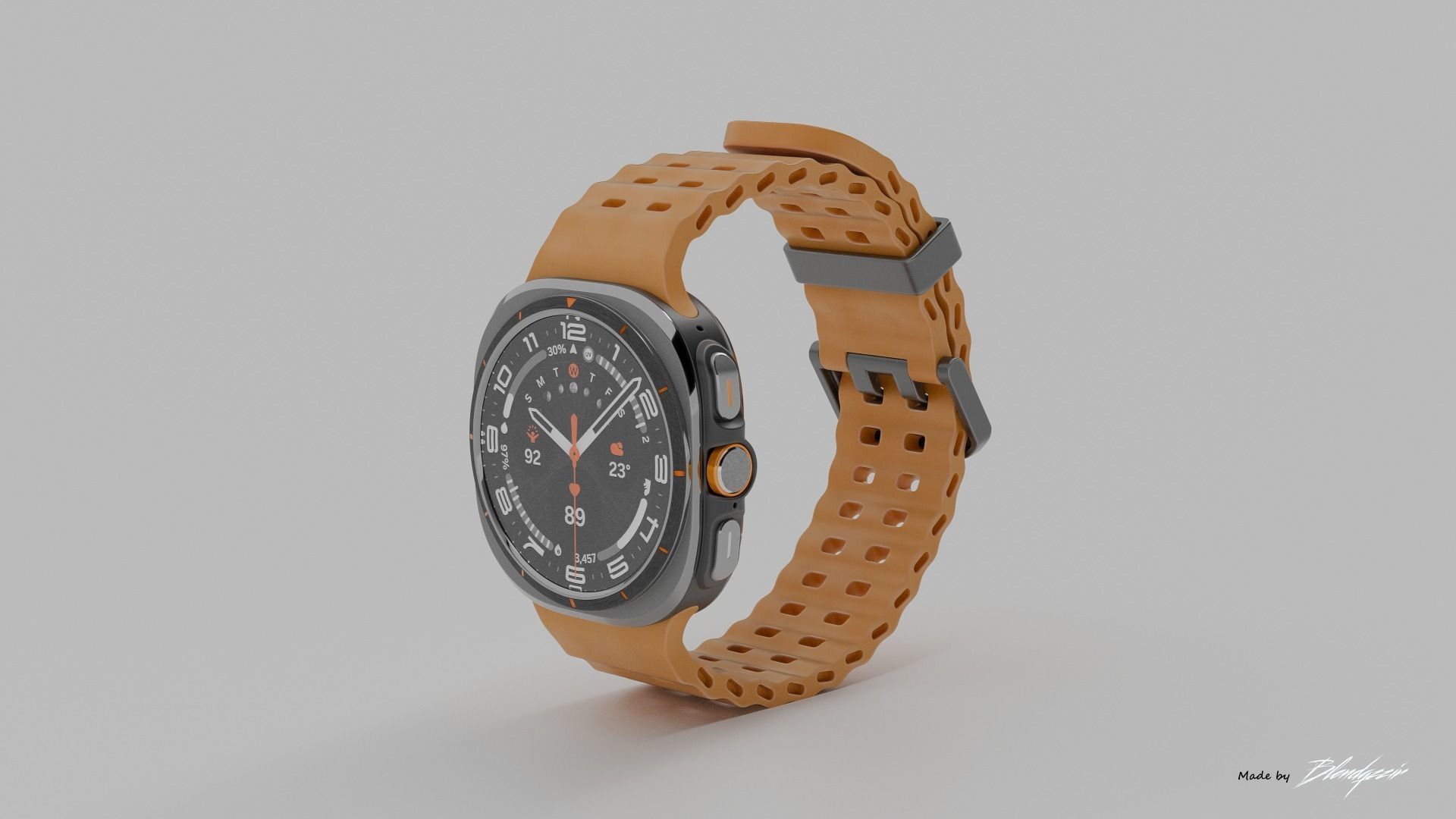 SAMSUNG GALAXY WATCH ULTRA 3D model_1