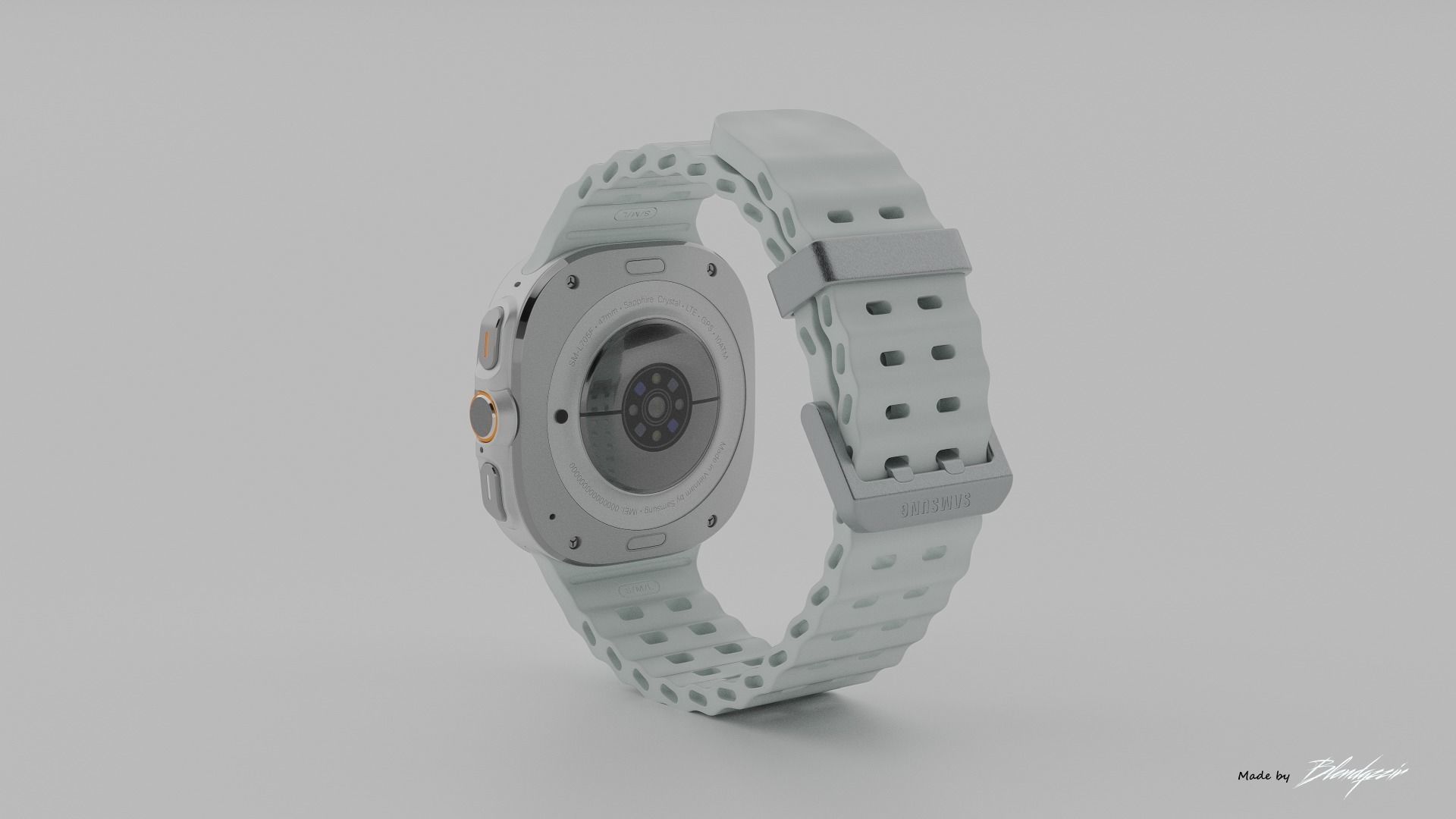 SAMSUNG GALAXY WATCH ULTRA 3D model_13