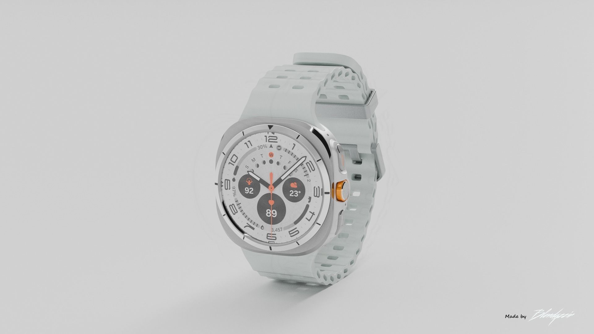 SAMSUNG GALAXY WATCH ULTRA 3D model_11