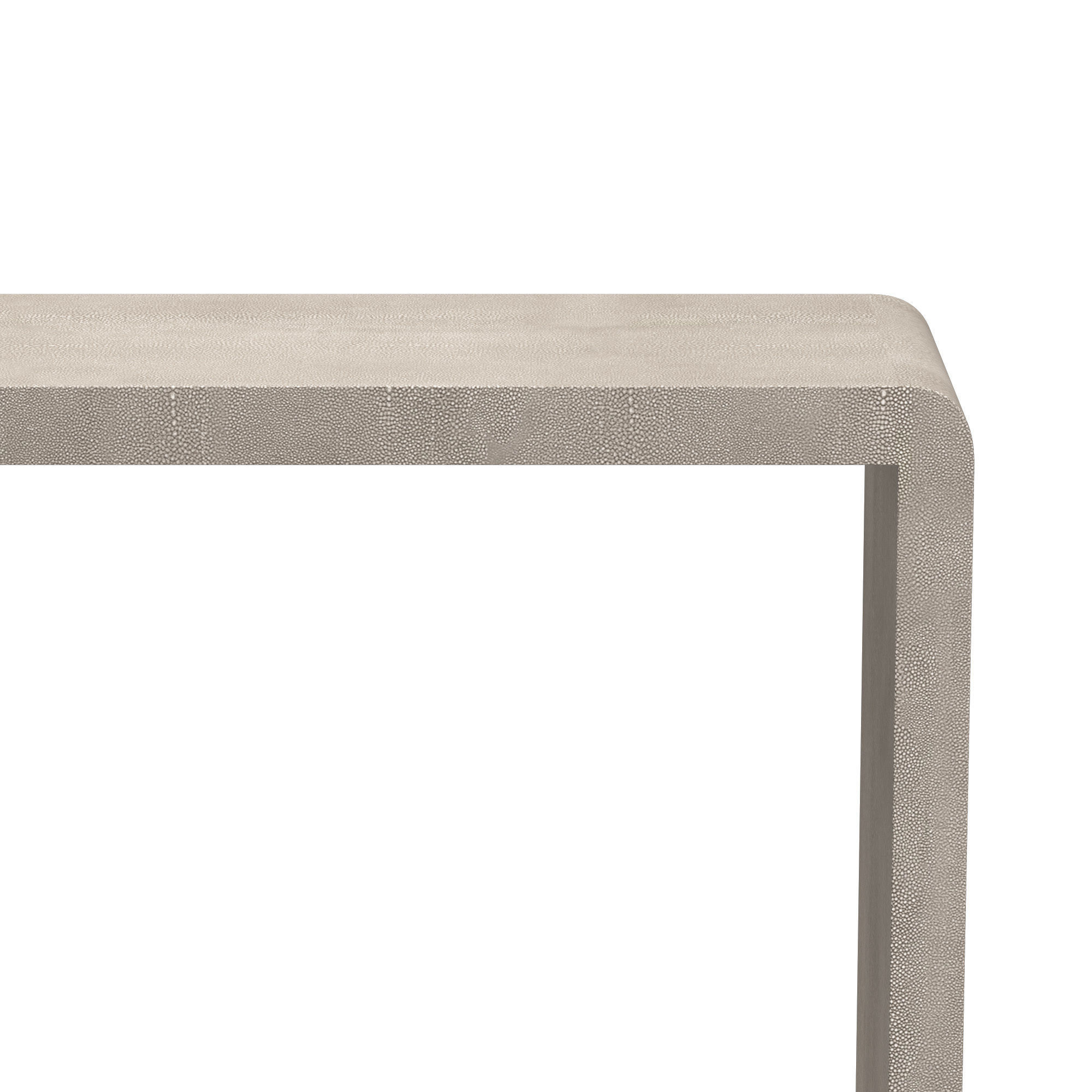Harlow Console Sand Faux Shagreen 3D model_4