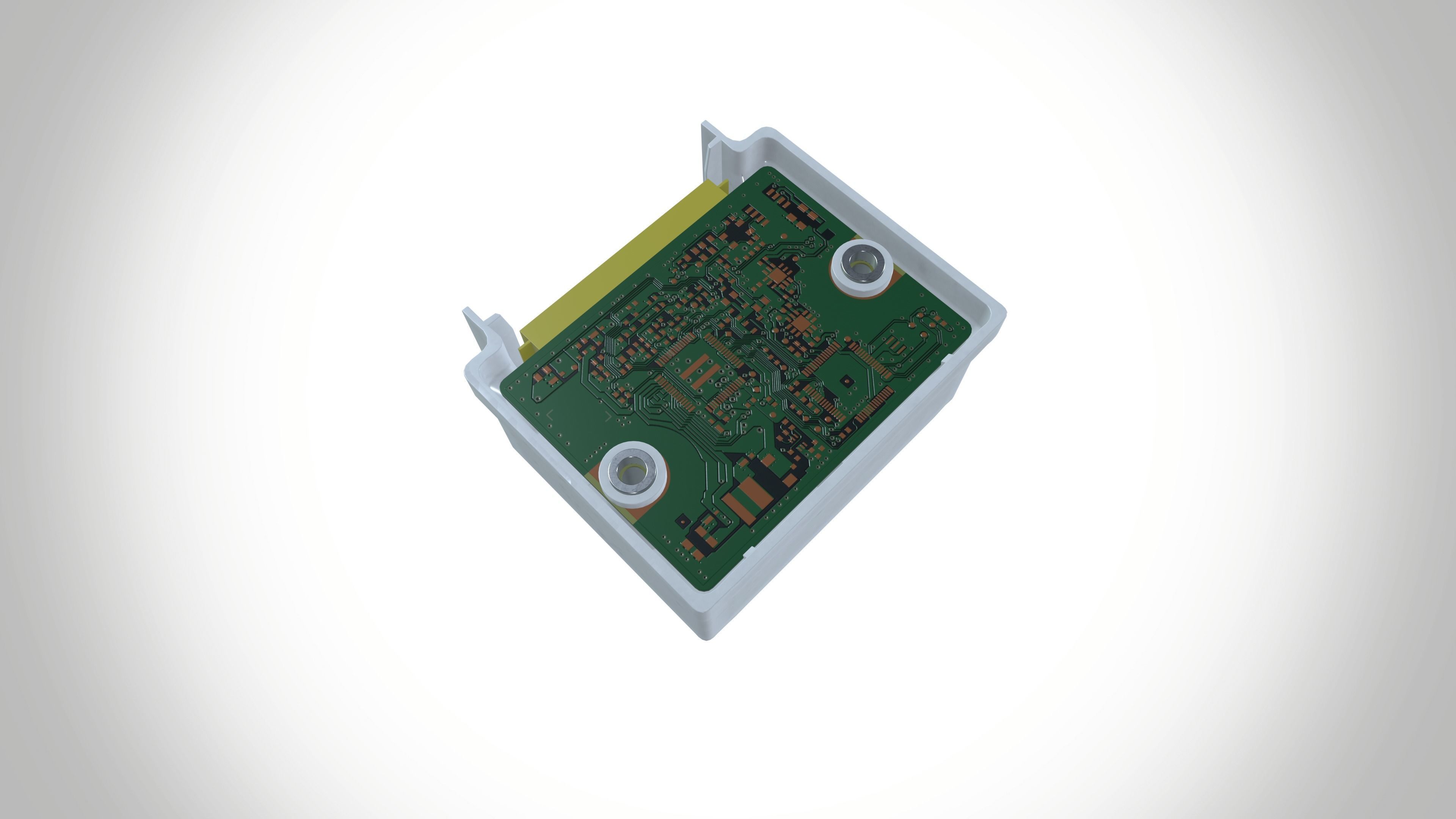 Circuit board 3D model_6