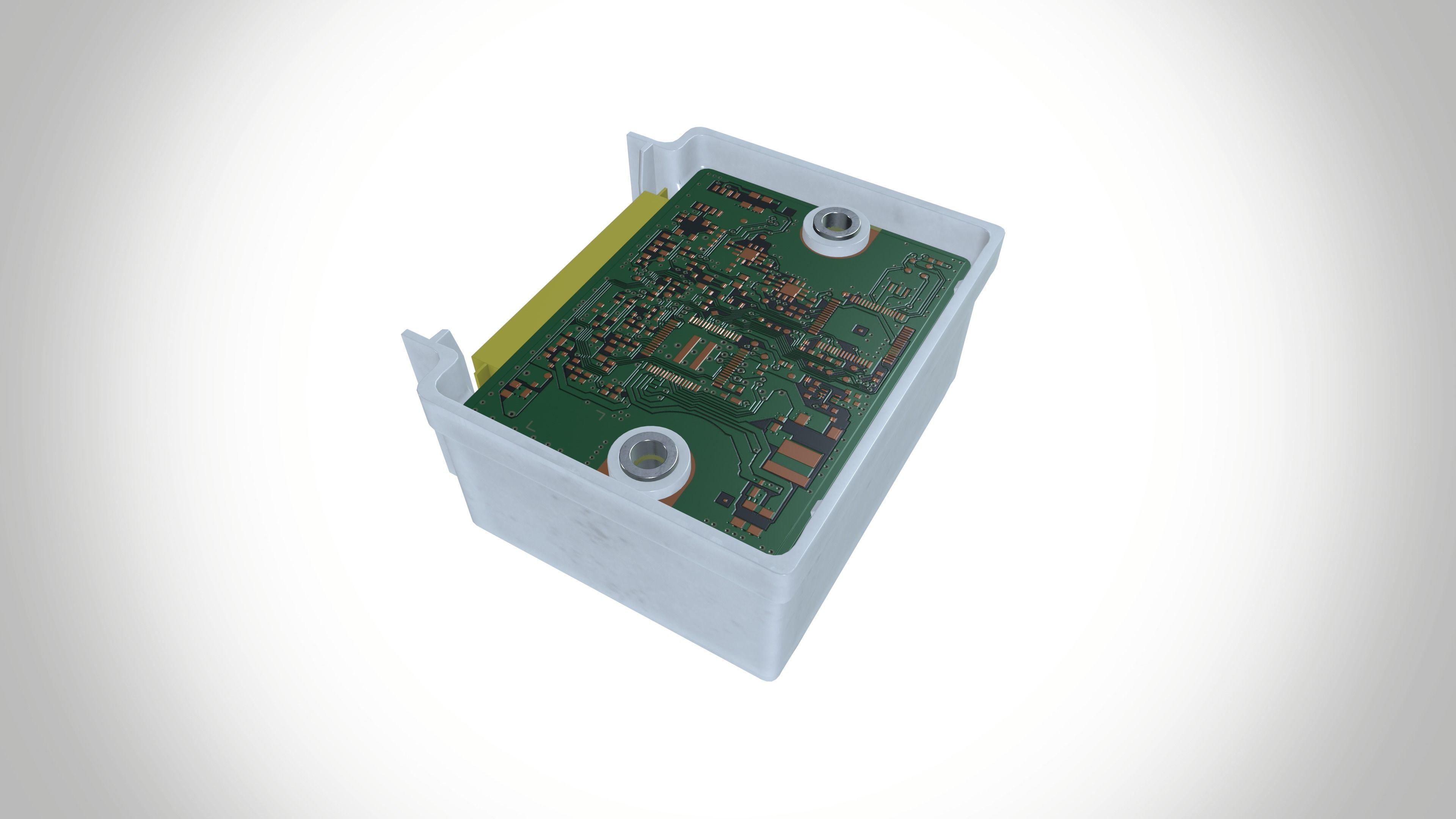 Circuit board 3D model_2