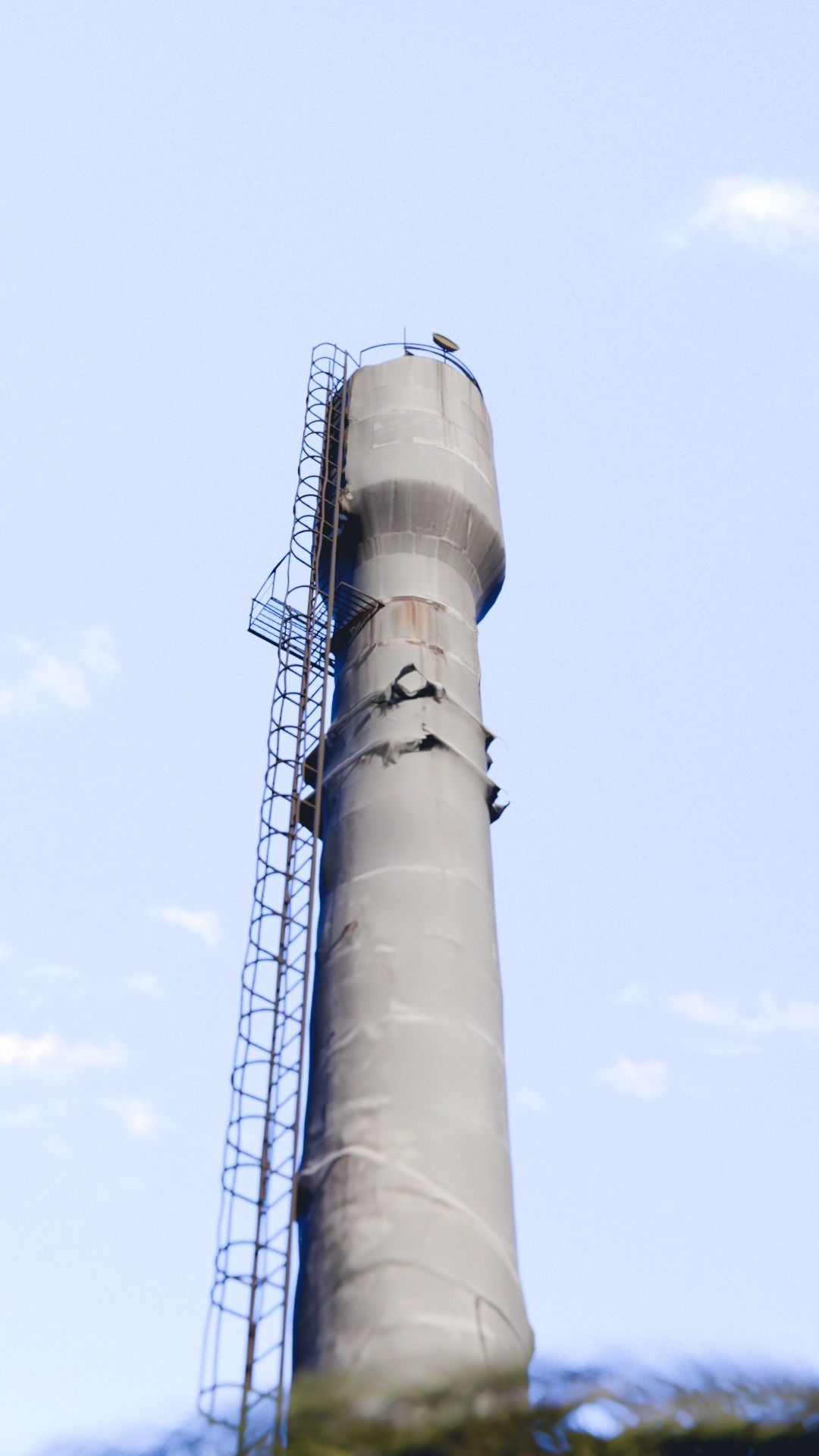 Water Tower Low-poly 3D model_4