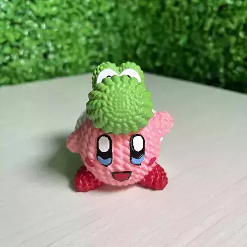 KIRBY YOSHI CROCHET KNITTED - STL - 3MF MULTICOLOR 3D print model