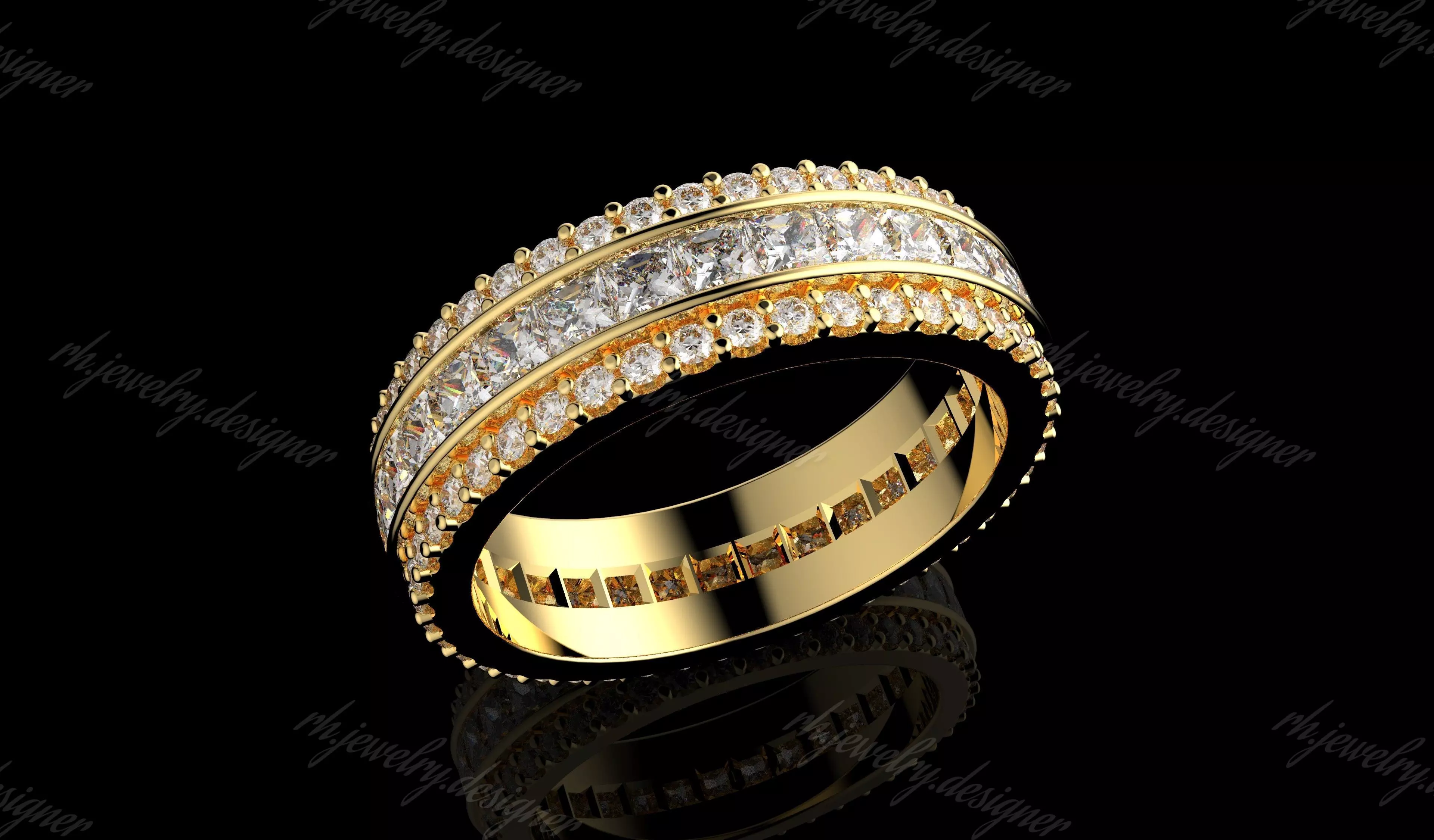 Gold N1186 3D print model_0