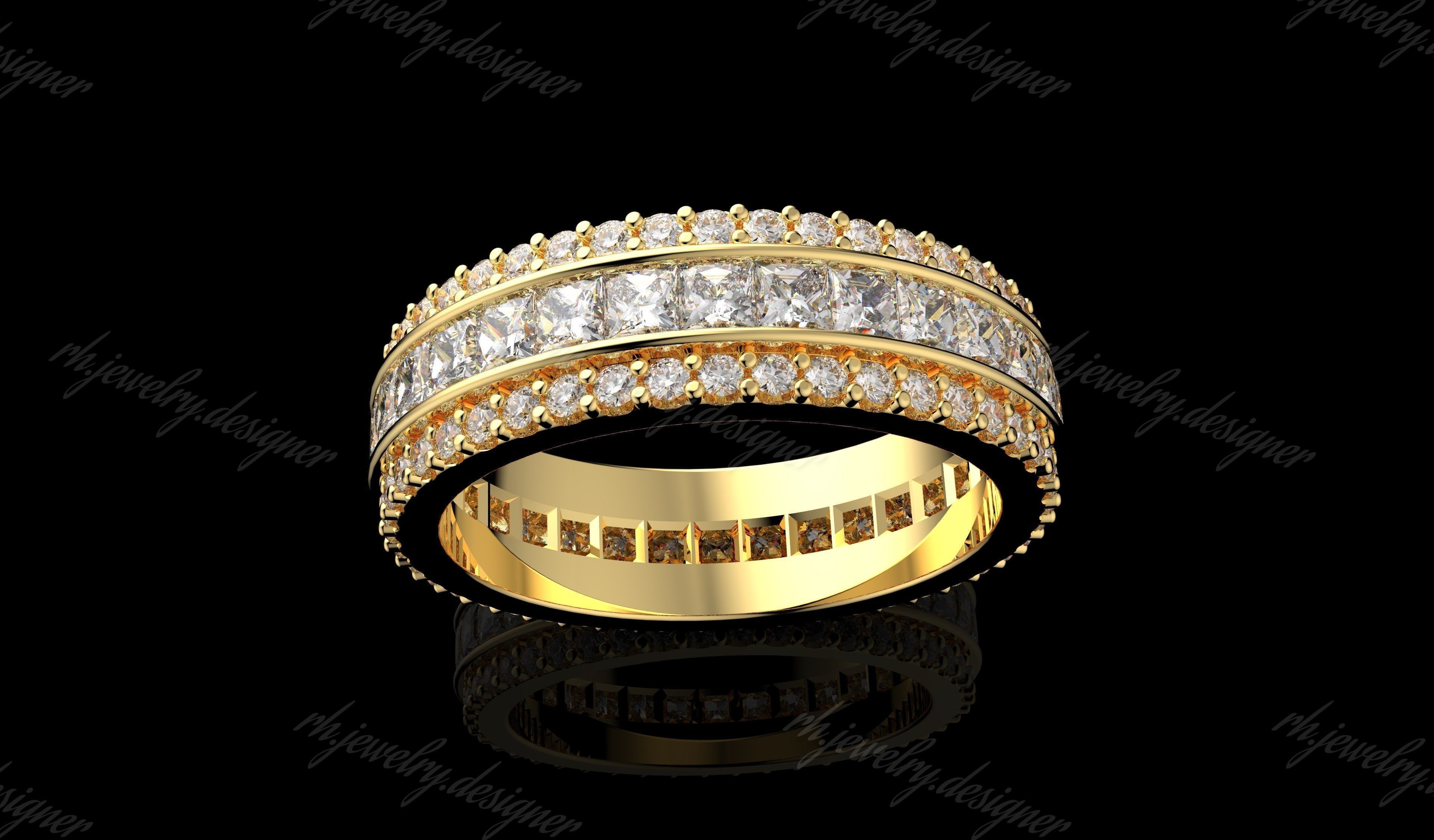 Gold N1186 3D print model_1