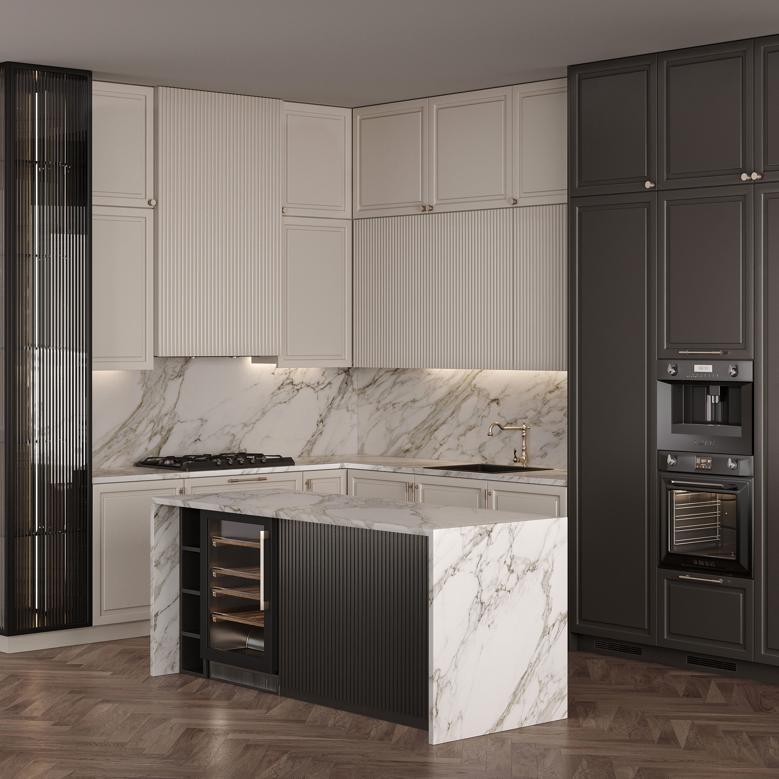 Kitchen 06 3D model_1