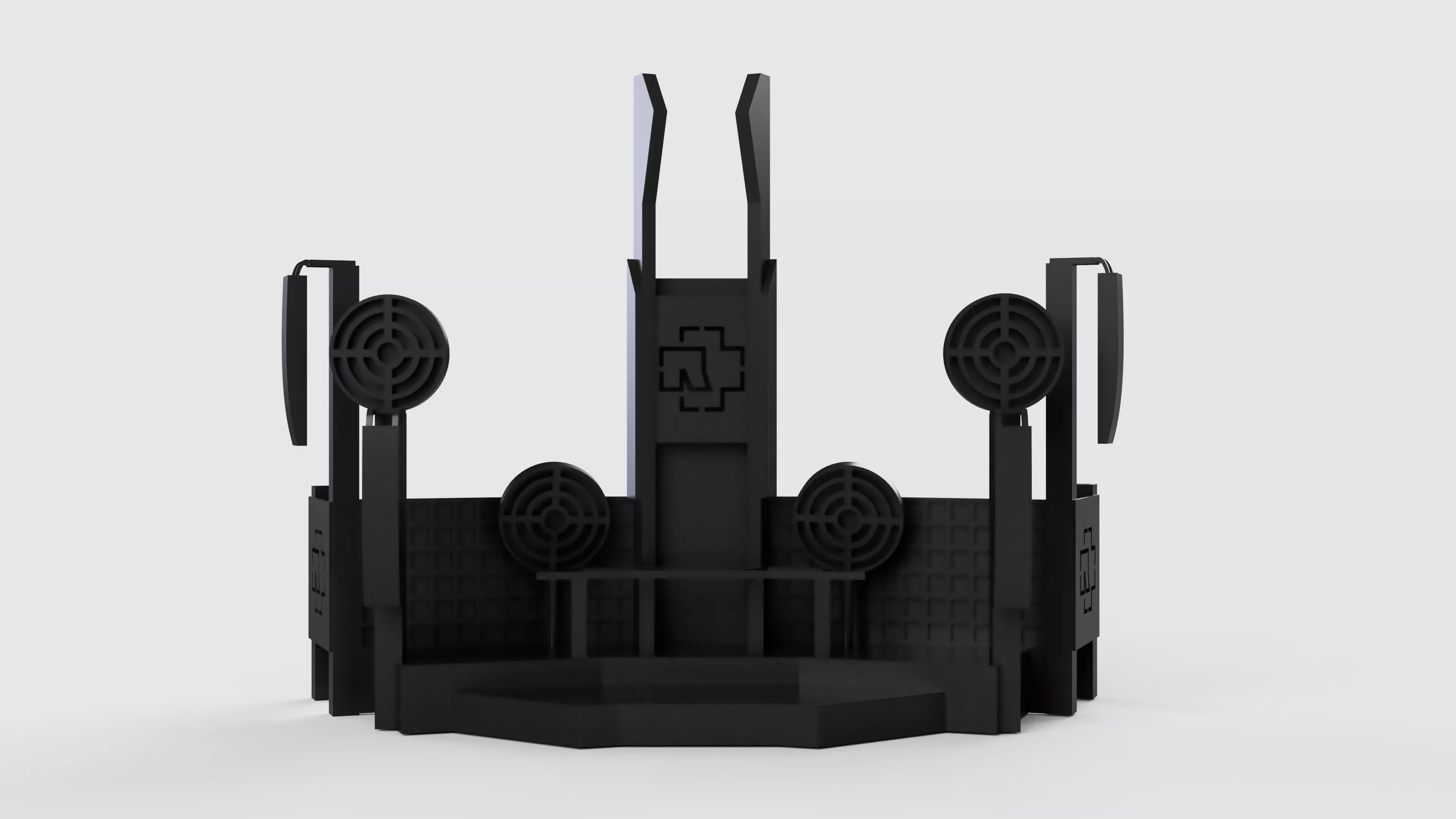 Rammstein stage 3D print model