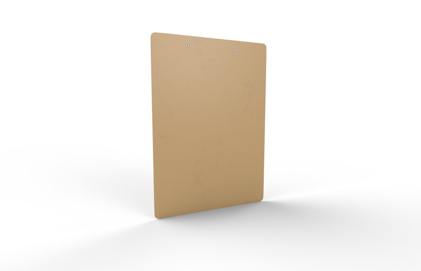 Clip boards M01 Low-poly 3D model_6