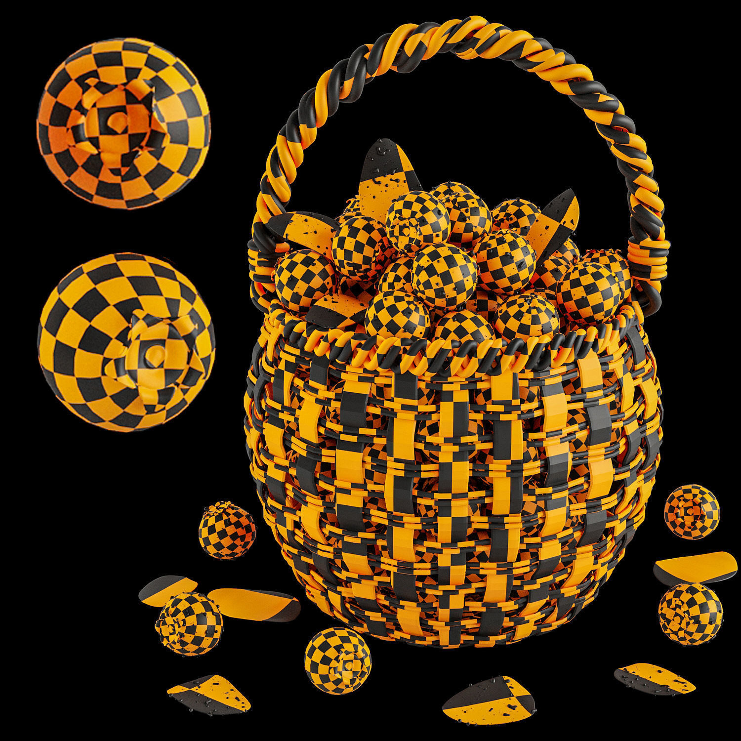 blue berry 3D model_4