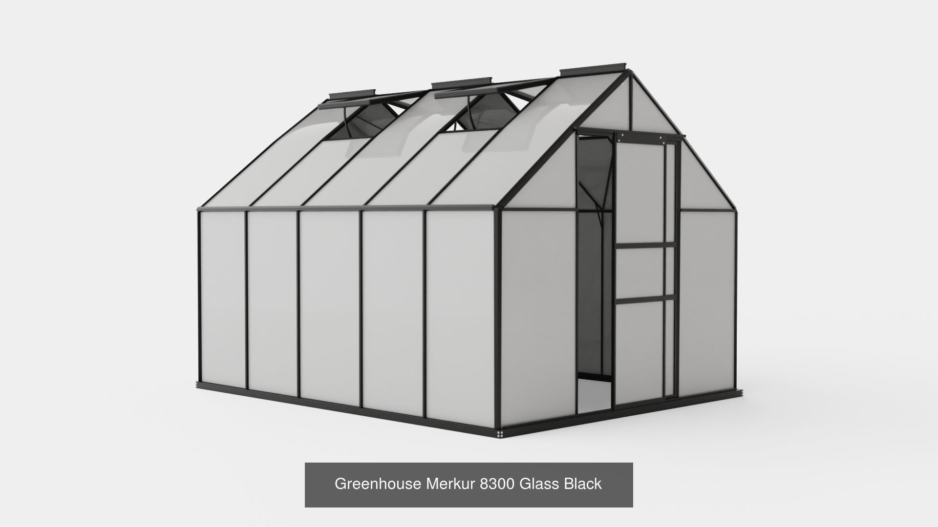 Collection of Greenhouse Merkur Black - 6 Models _4