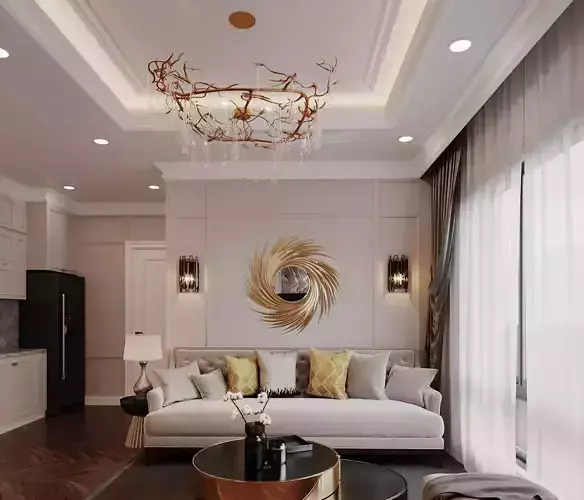 3D Interior Livingroom