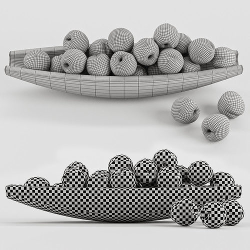 Nectar bowl 3D model 4