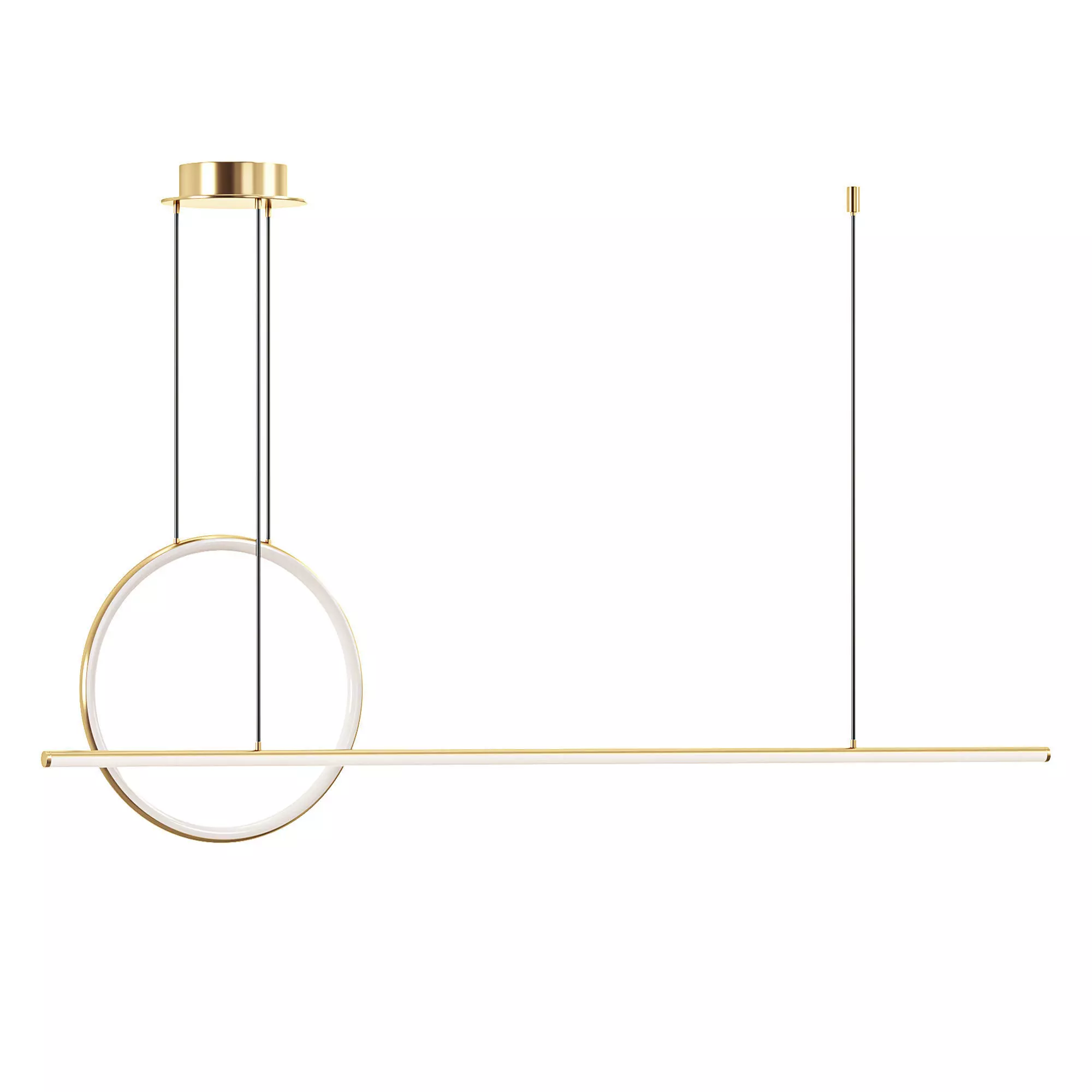 Halo pendant lamp by maytoni 3D model_0