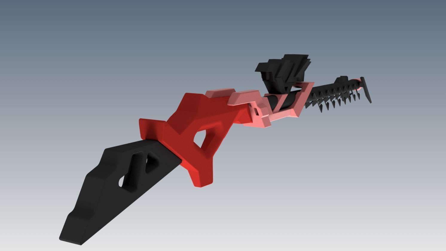 Supreme Rifle Sonic Frontiers fun art 3D print model_3