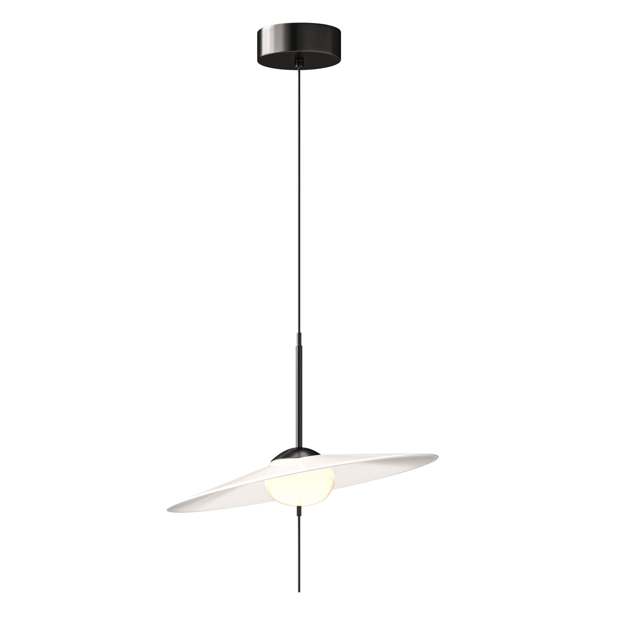 Mono Led Aluminium Pendant 3D model_5