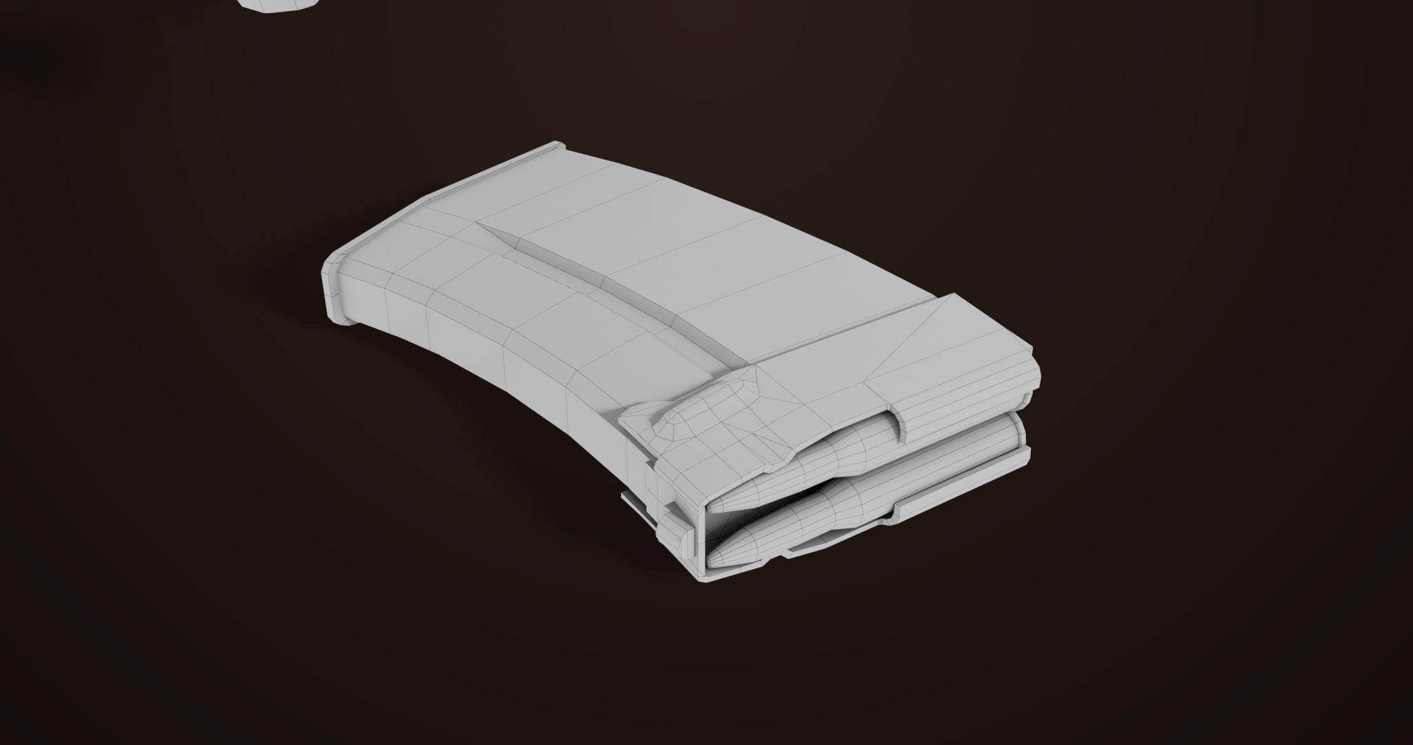 Sniper Rifle 01 Wood Rig All PBR Unity Ue Textures Low-poly 3D model_58