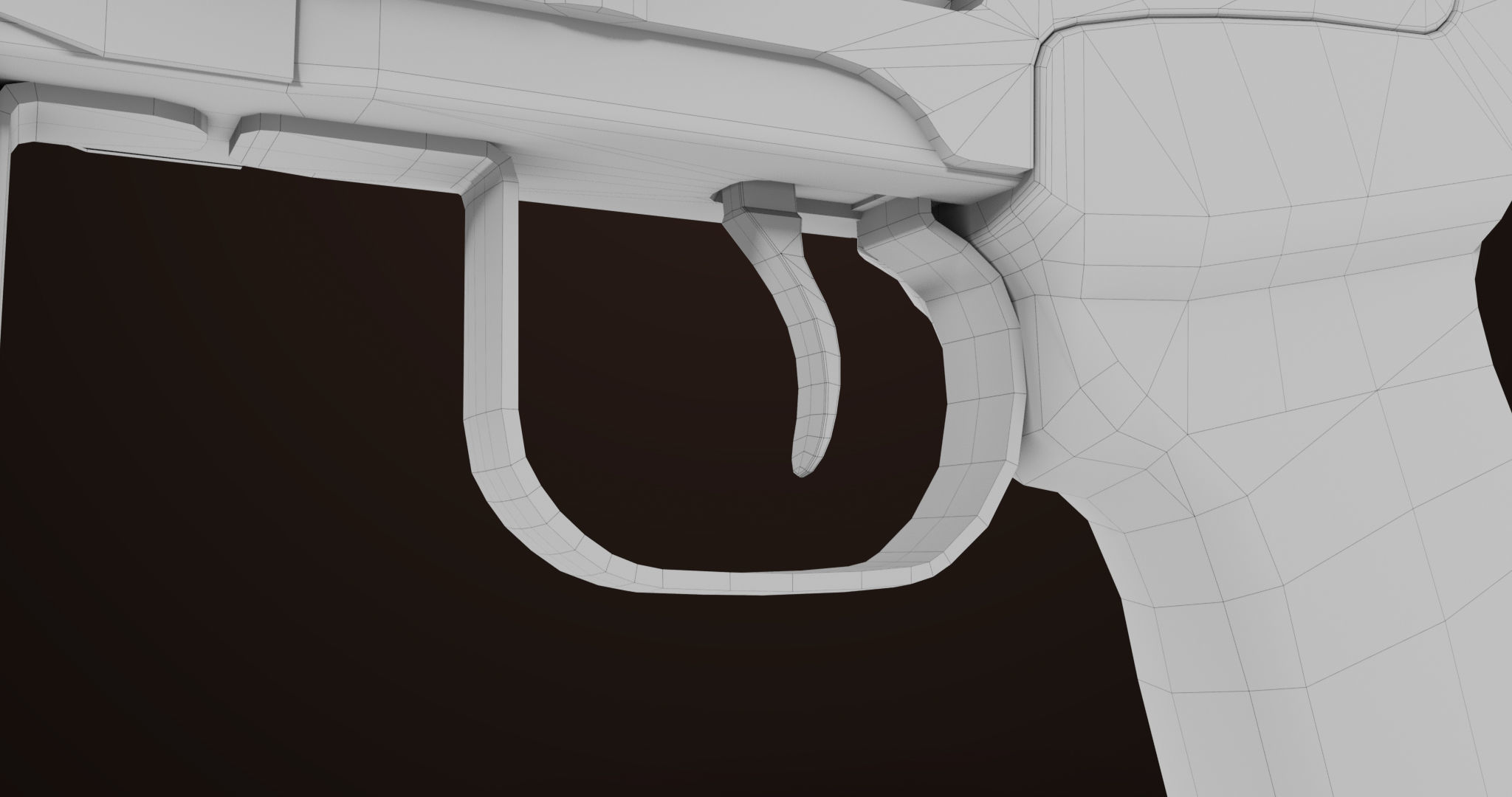 Sniper Rifle 01 Wood Rig All PBR Unity Ue Textures Low-poly 3D model_43