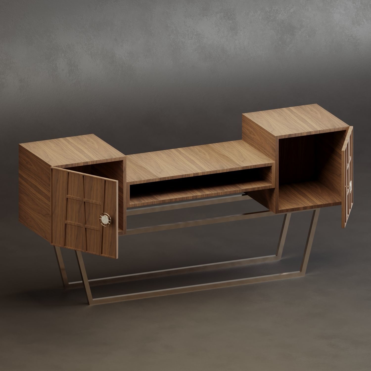 Sideboard - Console - 40 3D model_2