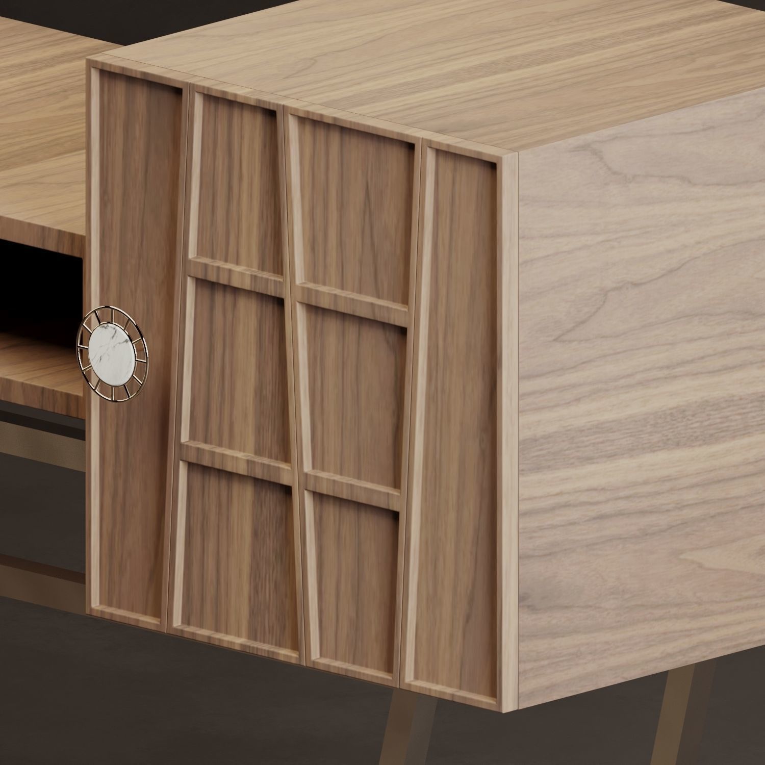Sideboard - Console - 40 3D model_8