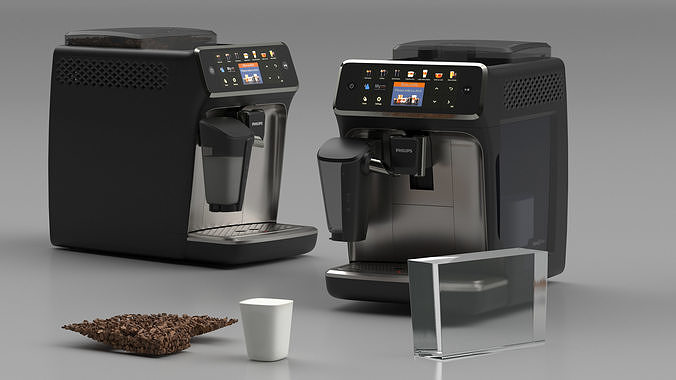 Coffee Machine Philips 5400 in Working Order 3D model 4