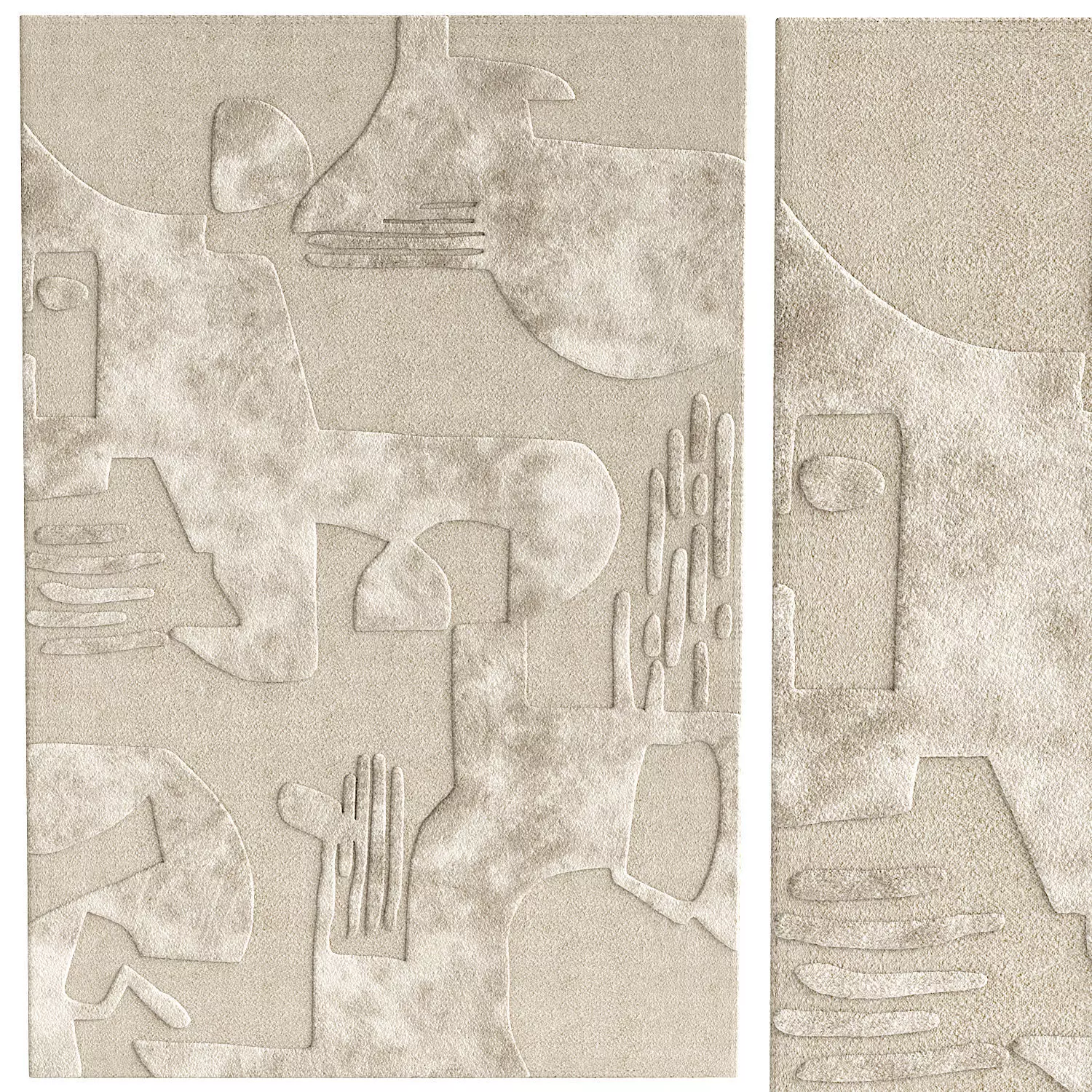 Paolo Floor Rug 3D model