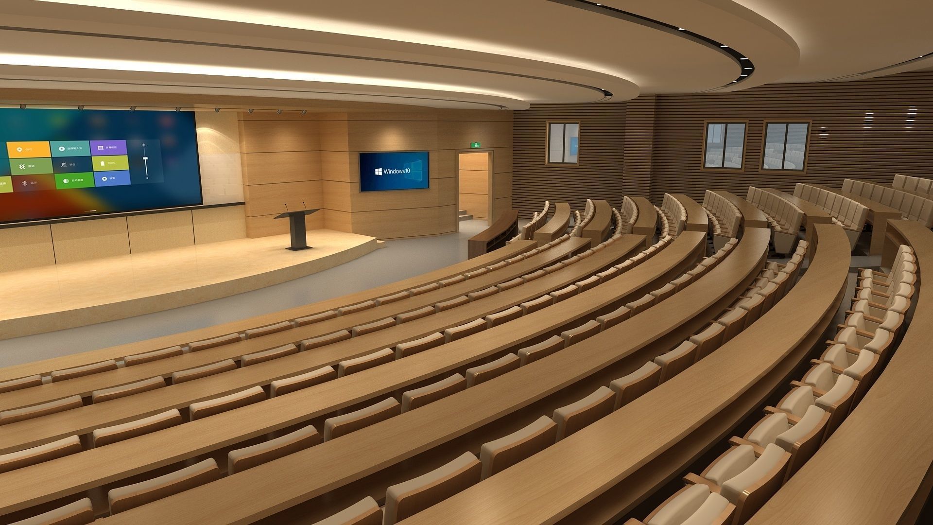 Ladder Classroom 3D model_7