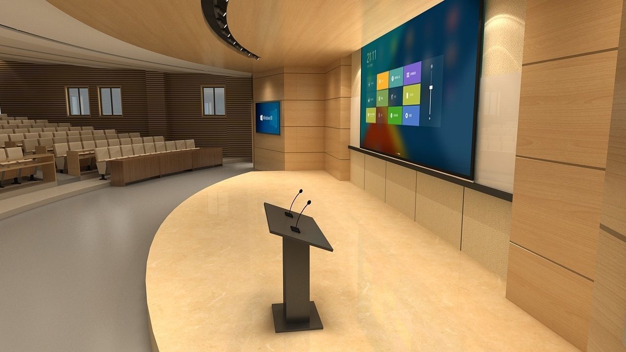 Ladder Classroom 3D model_13