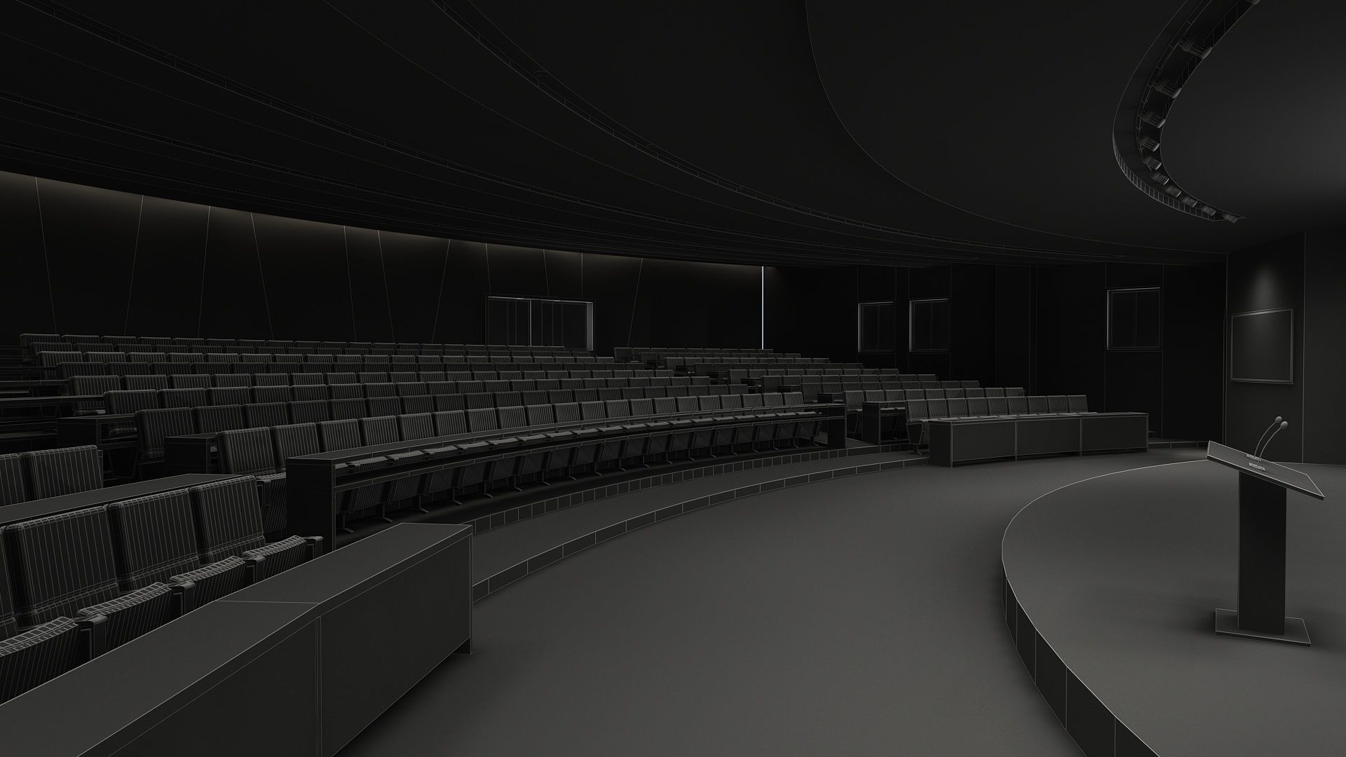 Ladder Classroom 3D model_15