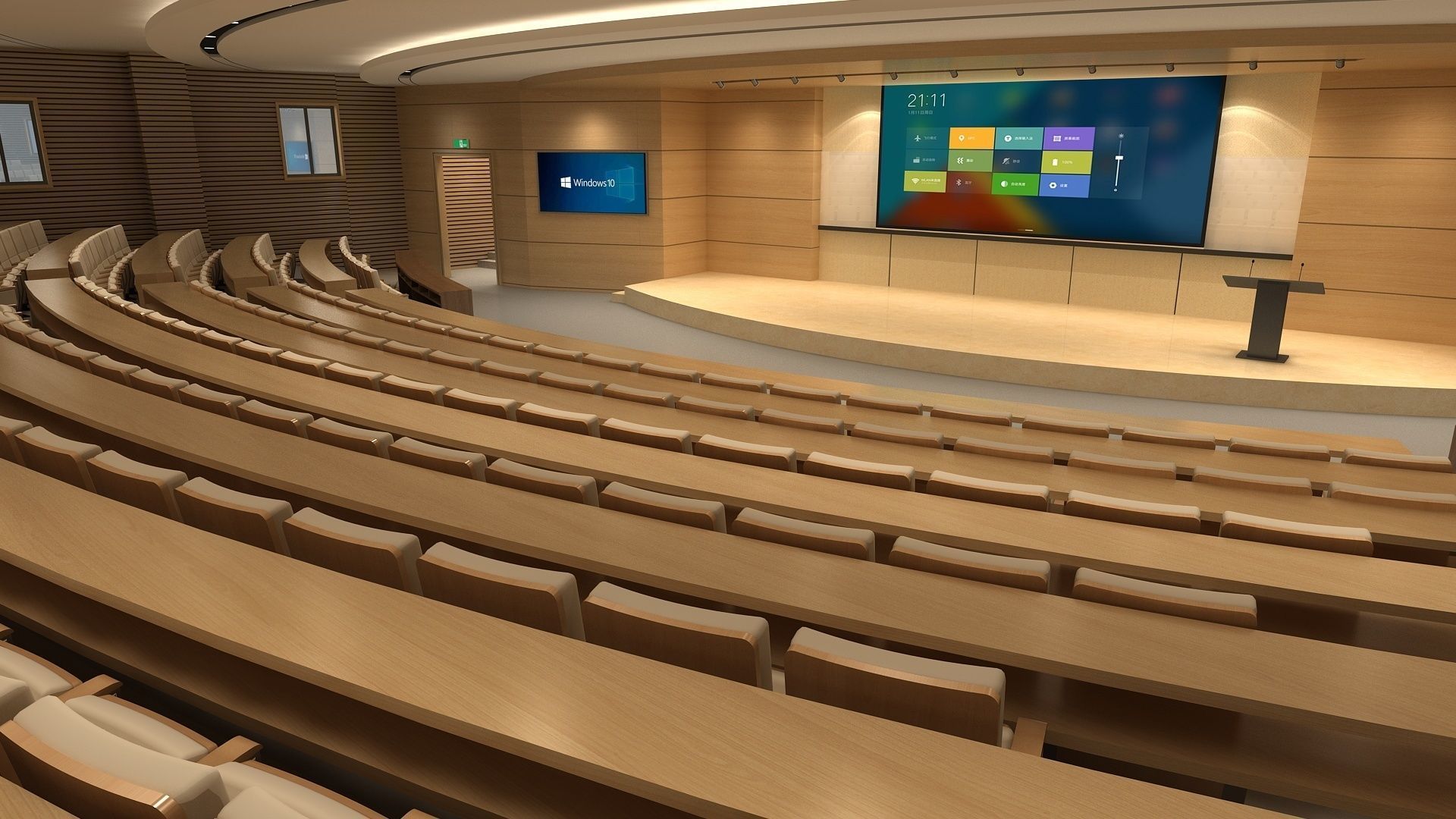 Ladder Classroom 3D model_6