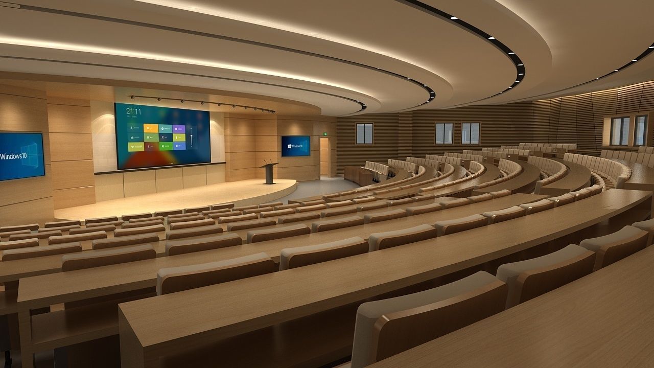 Ladder Classroom 3D model_1