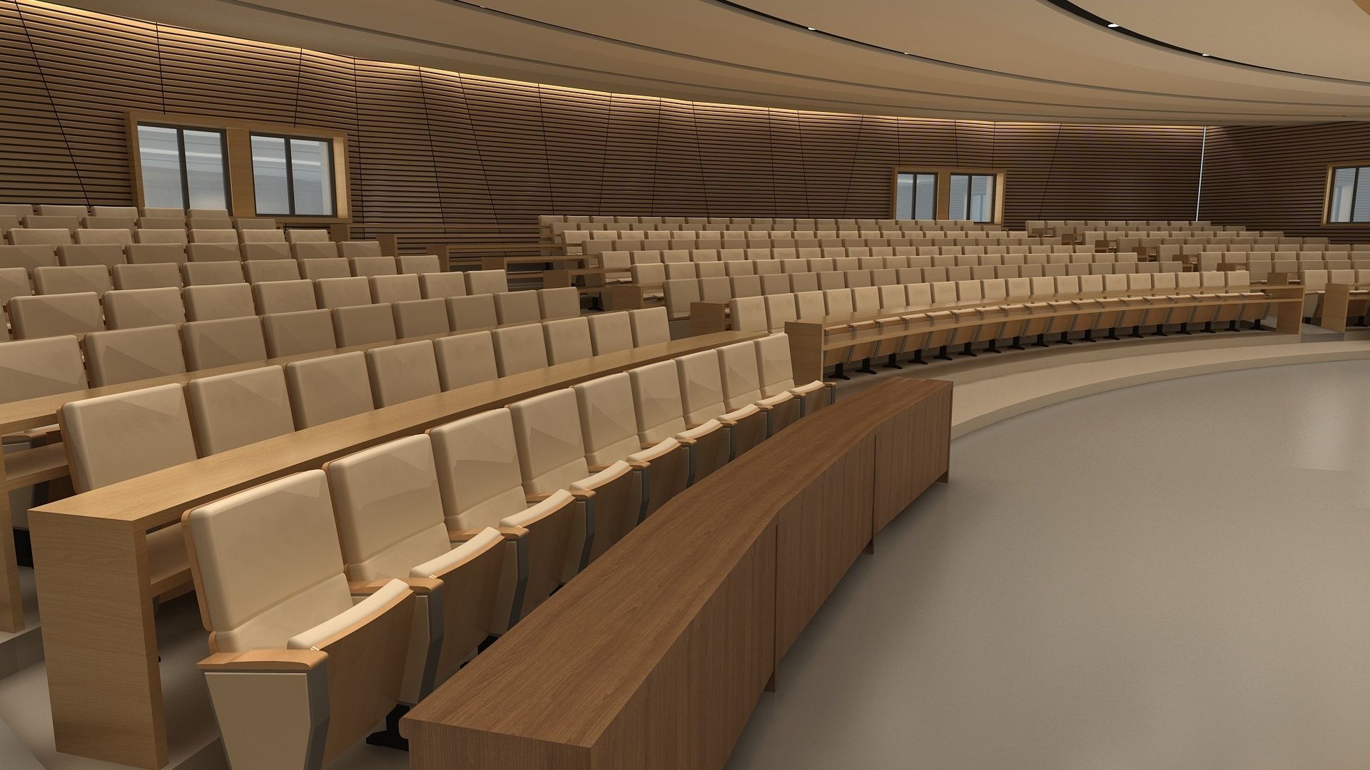 Ladder Classroom 3D model_3